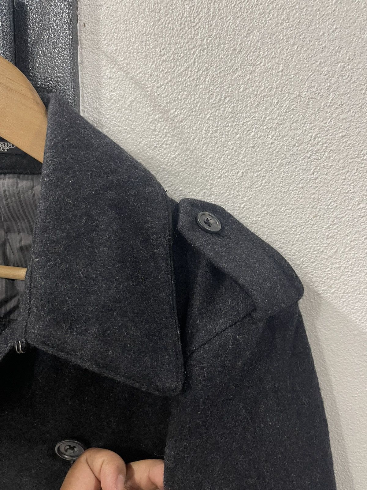 Tornado Mart Tornado Mart Wool Double Breasted Peacoat Size US S / EU 44-46 / 1 - 10 Thumbnail