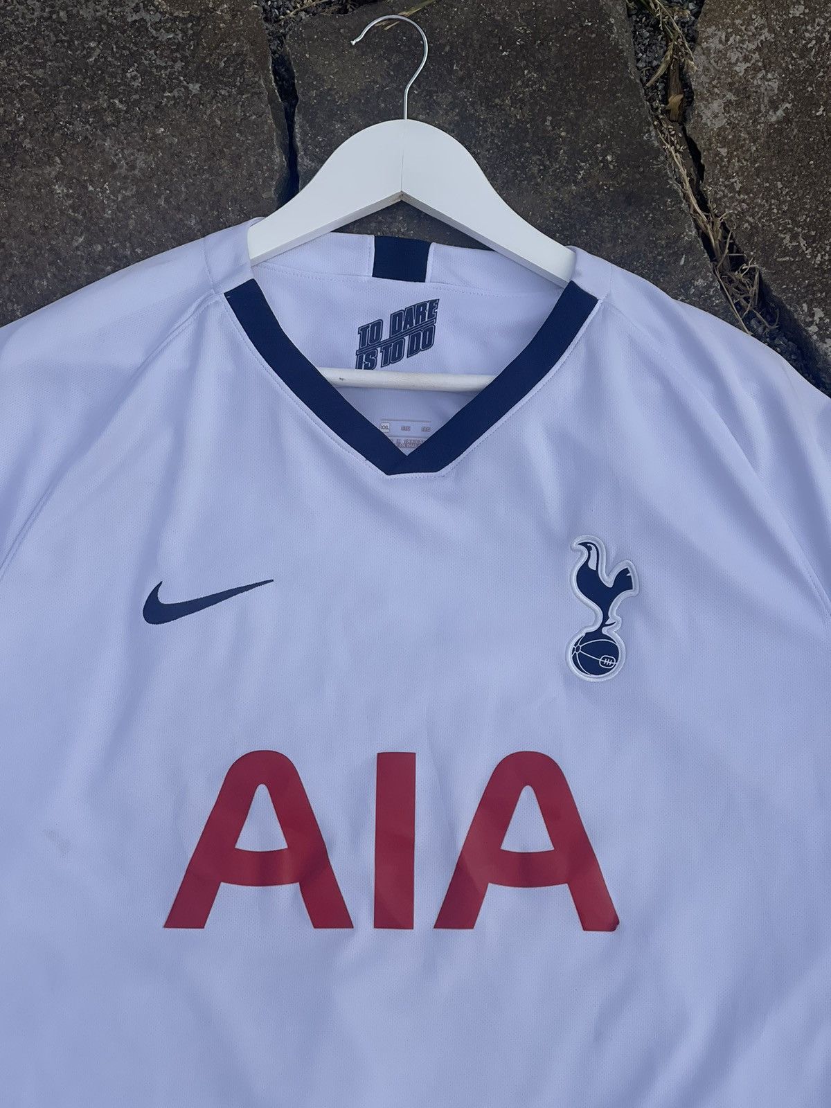 Nike 2019 Nike Tottenham soccer jersey white Size US XXL / EU 58 / 5 - 2 Thumbnail