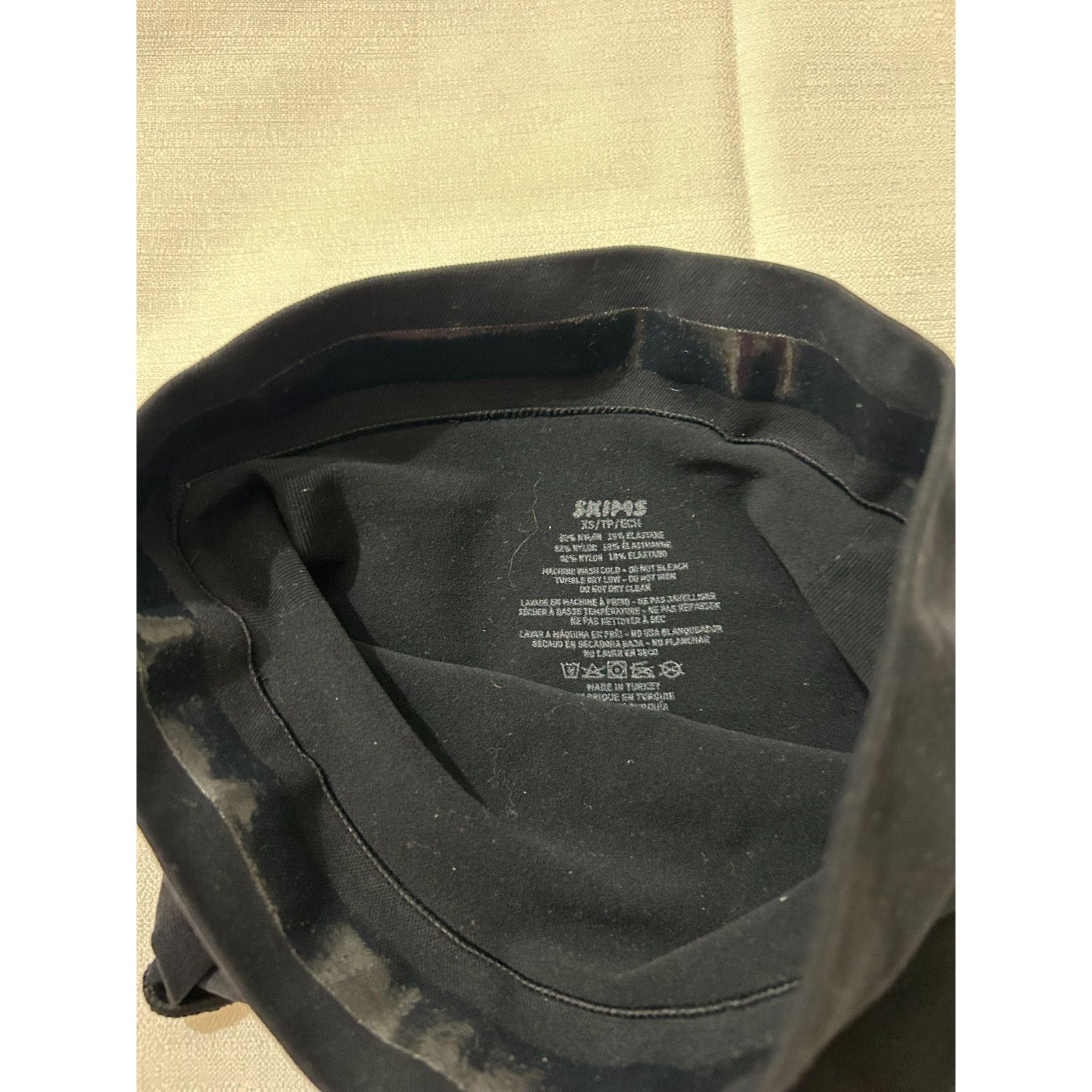 SKIMS NWOT-Womens Skims Sculpt High Waisted Thong-Black Size XS Size ONE SIZE - 3 Thumbnail