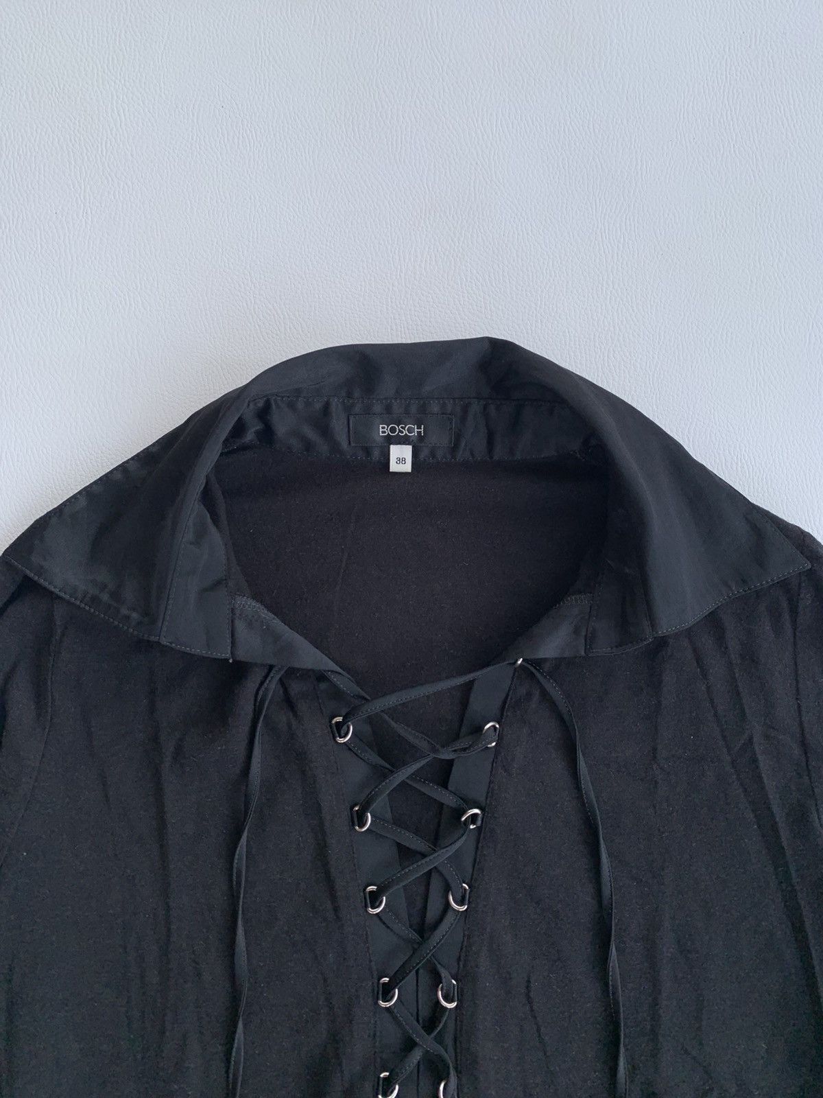 14th Addiction × Japanese Brand × Le Grande Bleu (L.G.B.) Bosch Rock Style Bondage Studded Ring Rope Long Sleeve Size M / US 6-8 / IT 42-44 - 2 Thumbnail