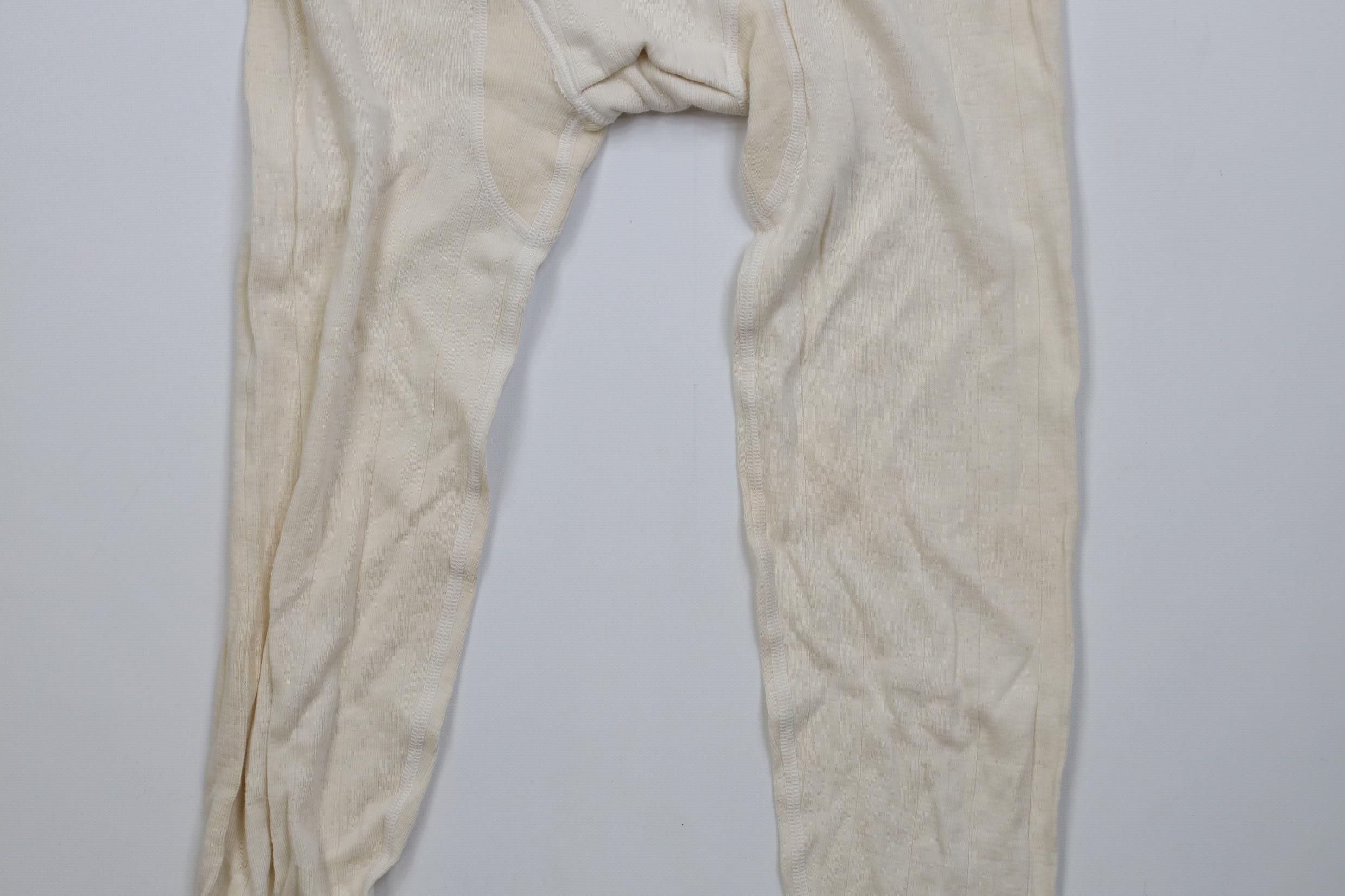 Jockey Vintage 40s Jockey Long Coopers Front Thermal Knit Pants USA Size US 34 / EU 50 - 3 Thumbnail