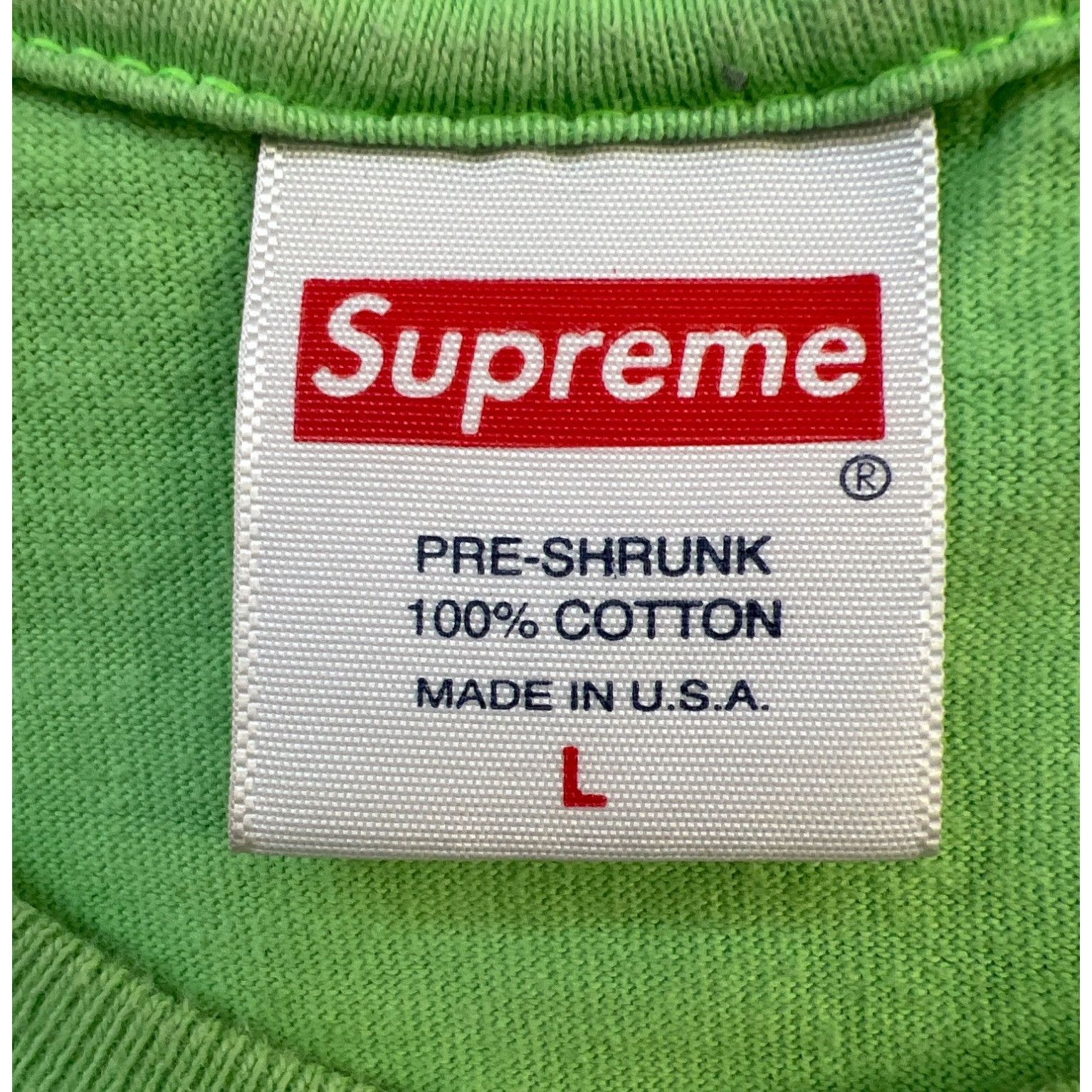 Supreme Supreme Green Alien Hacker T-Shirt Large 100% Cotton Made In Size US L / EU 52-54 / 3 - 5 Thumbnail