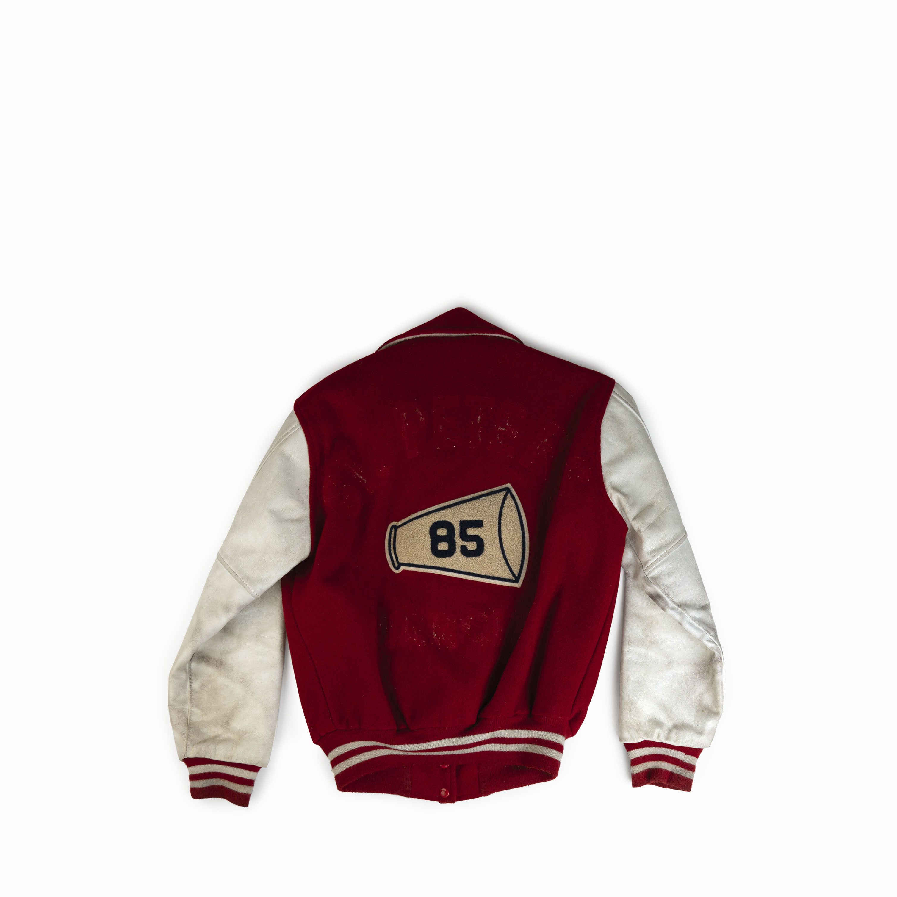 Vintage Vintage 1985 St. Peters Varsity Leather Jacket Size US S / EU 44-46 / 1 - 2 Thumbnail