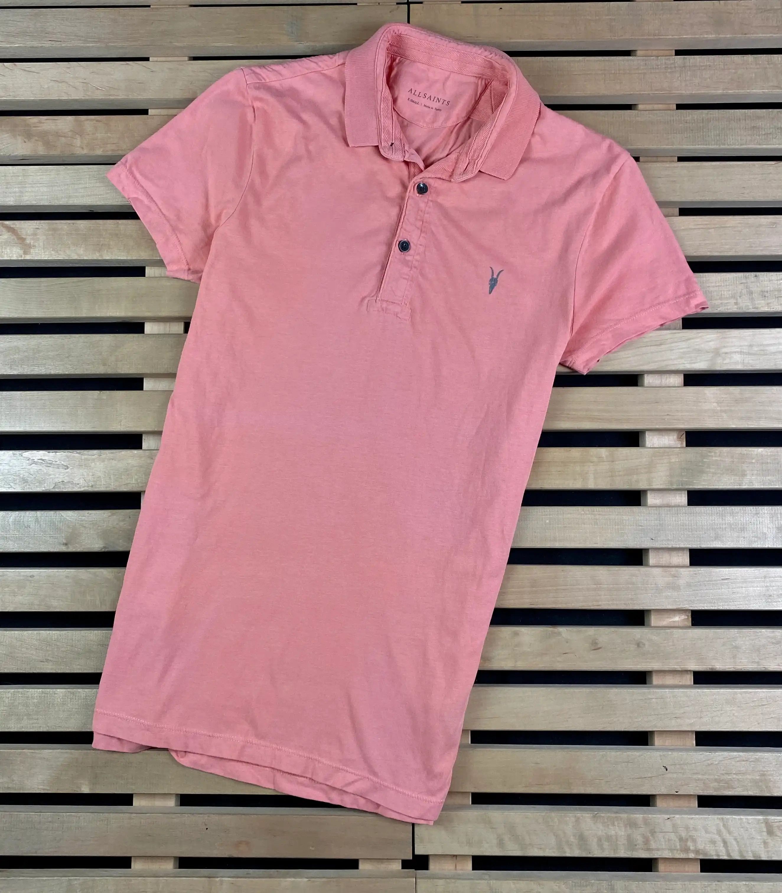 Allsaints Mens Allsaints Polo Shirt Size XS Size US XS / EU 42 / 0 - 1 Thumbnail
