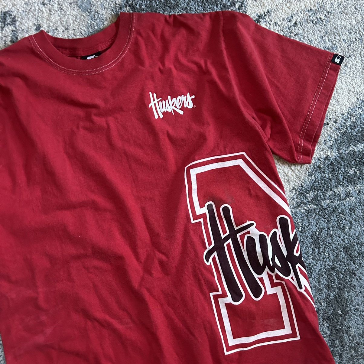 Starter 90s CONTRAST STiTCH NEBRASKA HUSKERS CURSiVE SCRiPT LOGO TOP Size US M / EU 48-50 / 2 - 8 Thumbnail