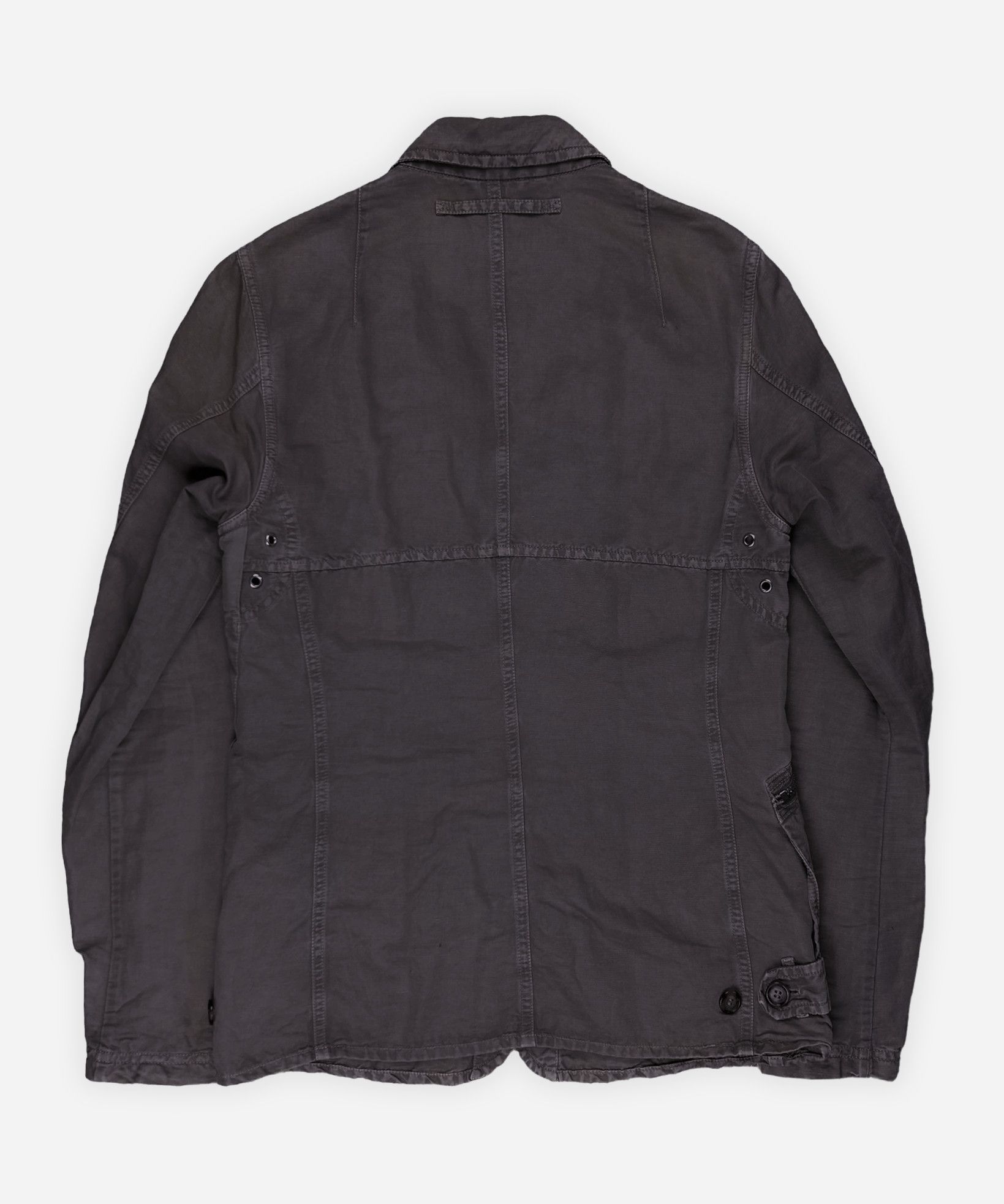 Prada 🔴 PRADA Jacket Blazer Reconstructed Utility Purple Cargo 48 Size US S / EU 44-46 / 1 - 5 Thumbnail