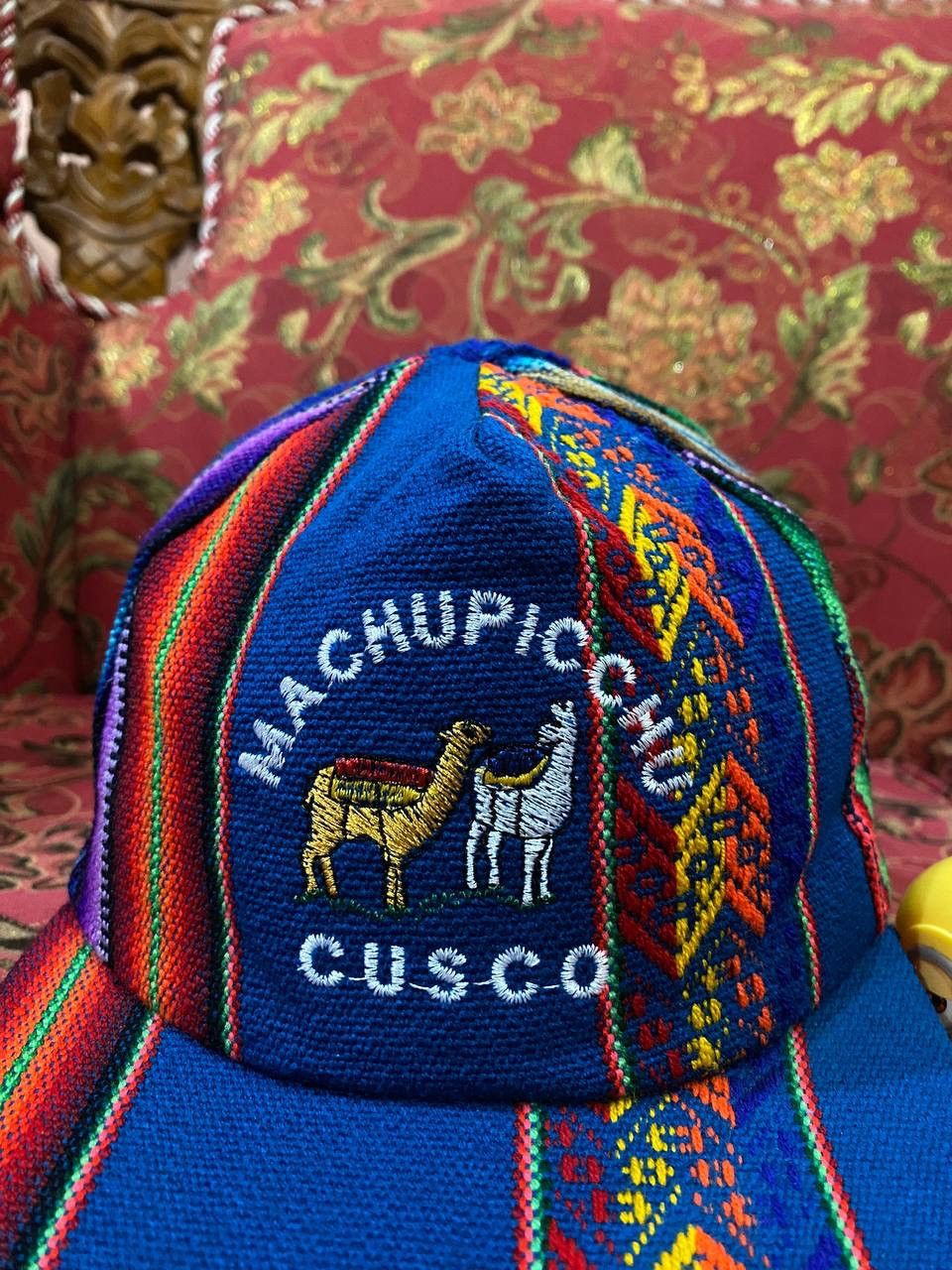 Vintage Vintage Macchu Picchu Cusco Abstract Hats Size ONE SIZE - 2 Thumbnail