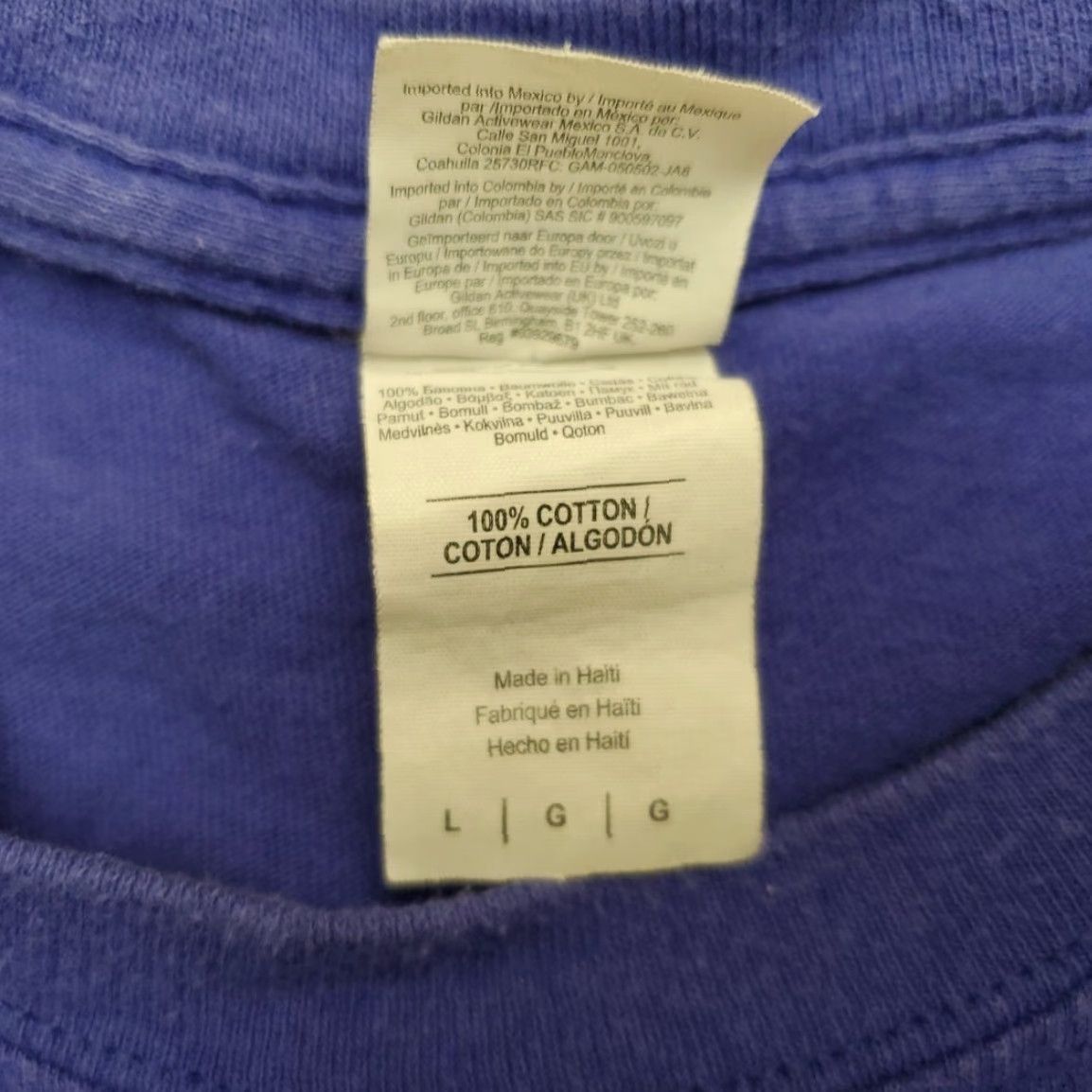 Gildan VINTAGE I-30 Speedway Racing Shirt Mens L Blue Little Rock Short Track Sprint Ghormley Size US L / EU 52-54 / 3 - 4 Thumbnail