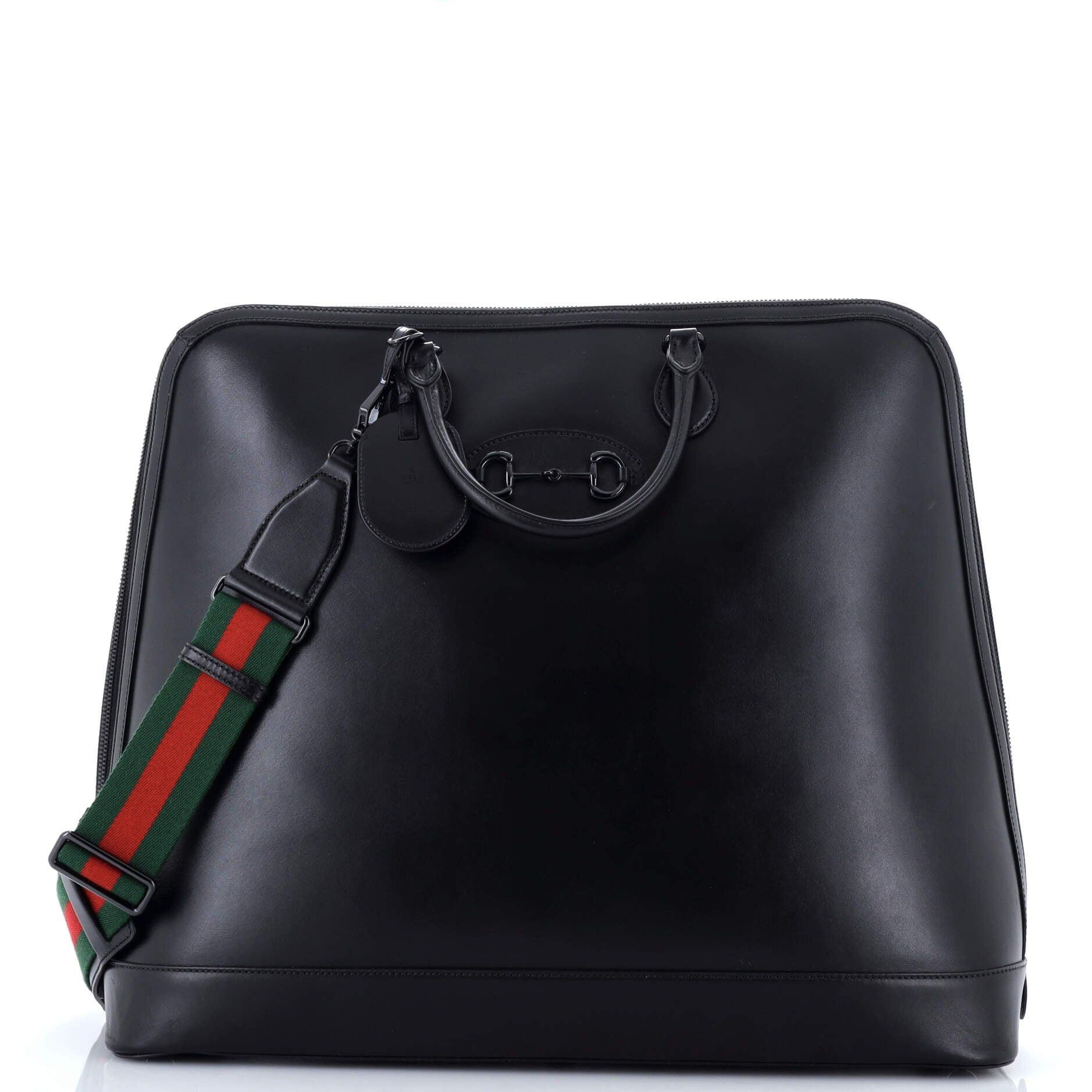 Gucci Horsebit 1955 Web Duffle Bag Size ONE SIZE - 1 Thumbnail
