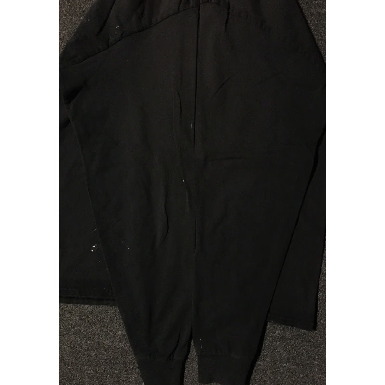 Thrasher VINTAGE Thrashed Construction Shirt L Black Long Sleeve Distressed Paint Grunge Punk Skate Surf 90s Men T-Shirt Size US L / EU 52-54 / 3 - 5 Thumbnail