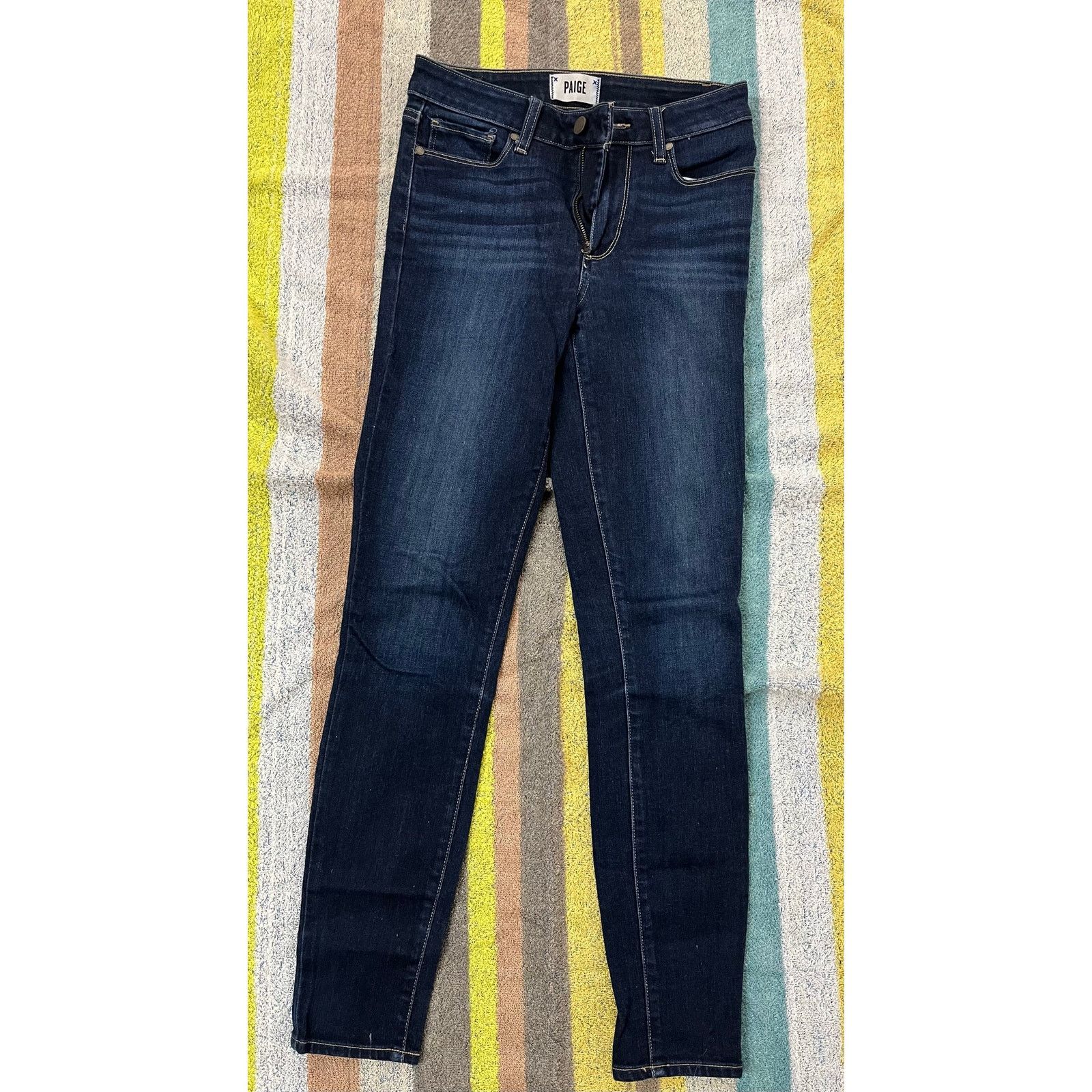 Paige Paige - HOXTON ULTRA SKINNY / size 25 / Montana Blue Size 25" / US 0 / IT 36 - 3 Thumbnail