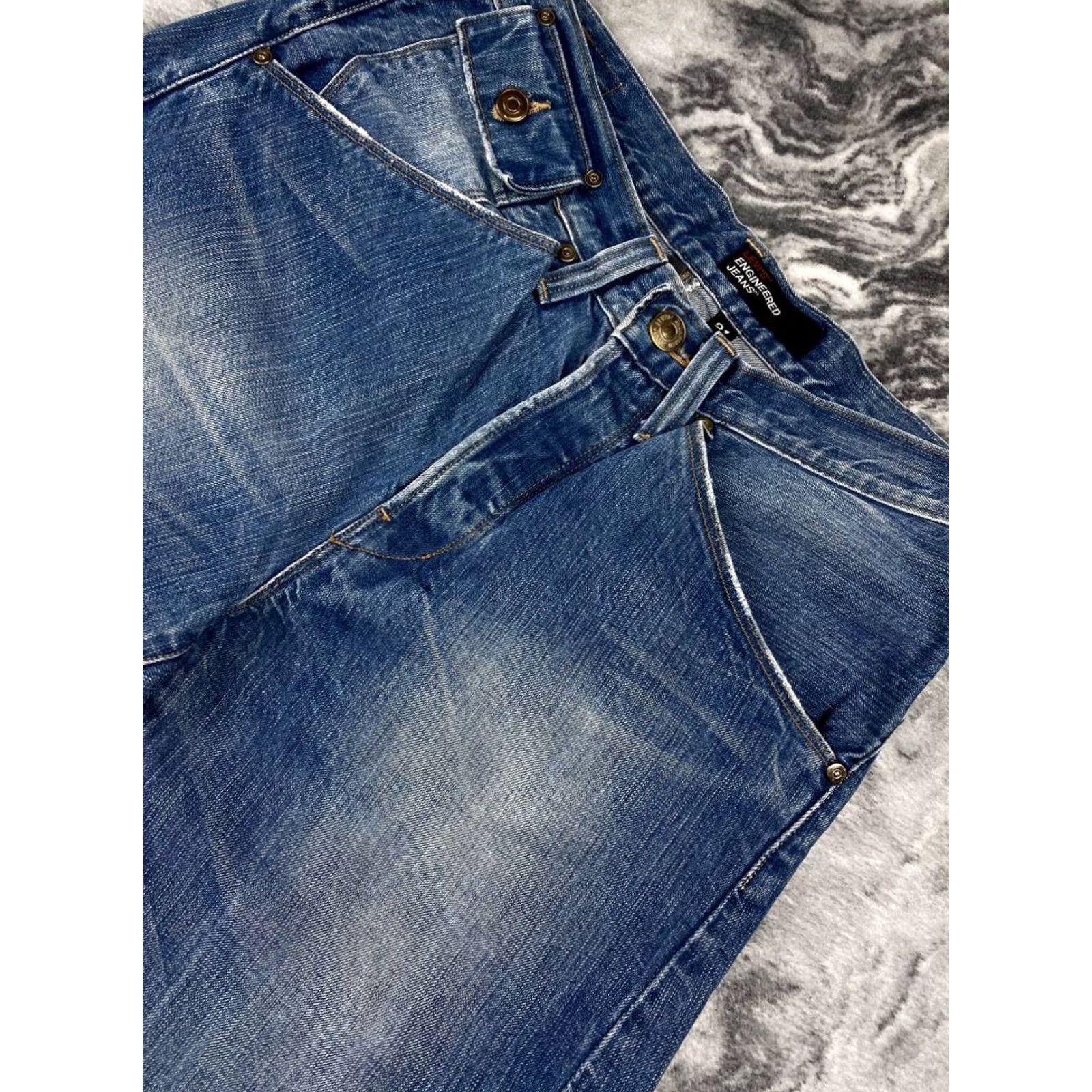 Levi's VINTAGE Levi’s Engineered Jeans Men Size 31x34 Blue Denim Twisted Seams Size US 31 - 7 Thumbnail