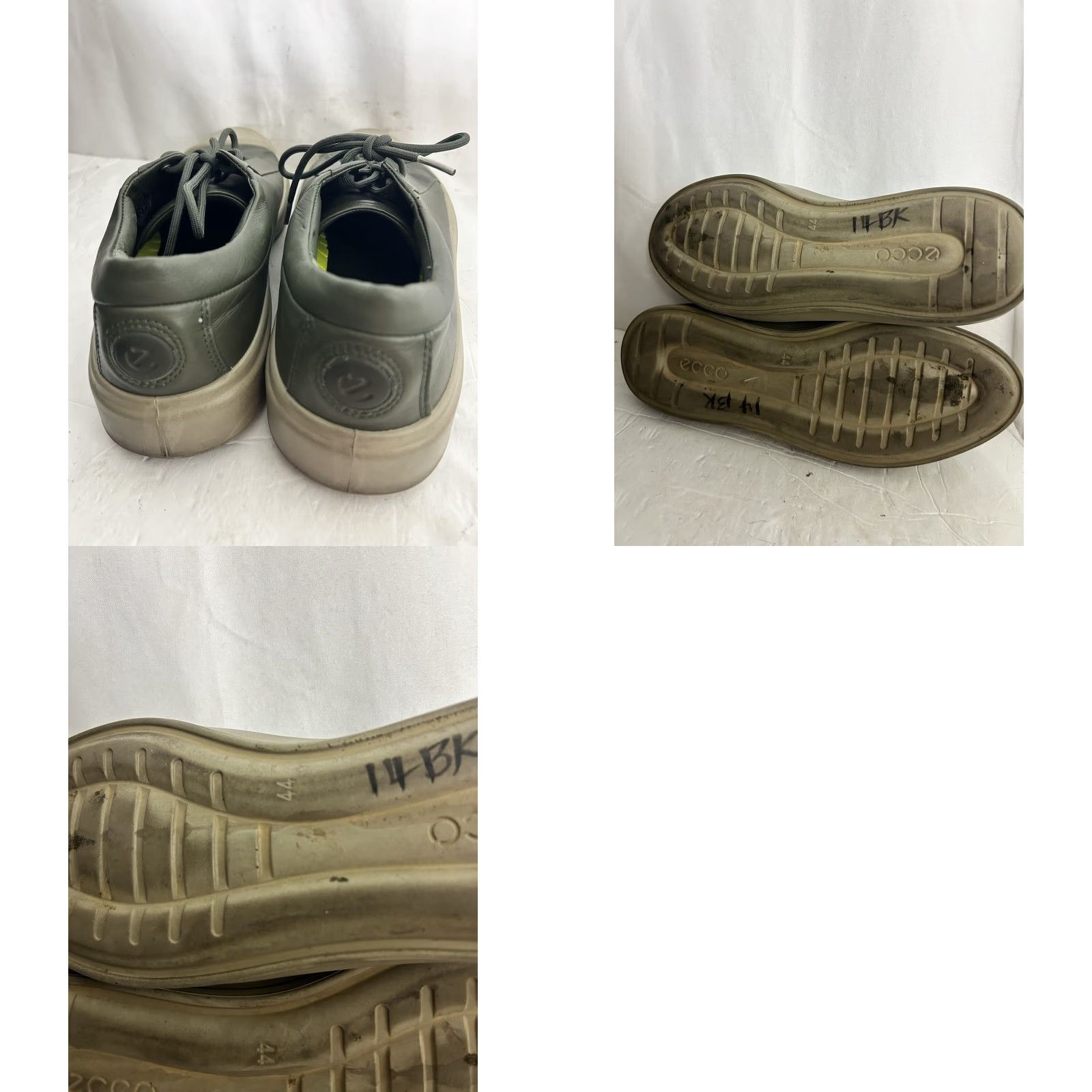 Ecco ECCO Sneaker Men Standard Deep Forest Leather ECCO Flexure T-Cap Low Top Lace Up US 10 EU 44 Shoe Size US M / EU 48-50 / 2 - 10 Thumbnail