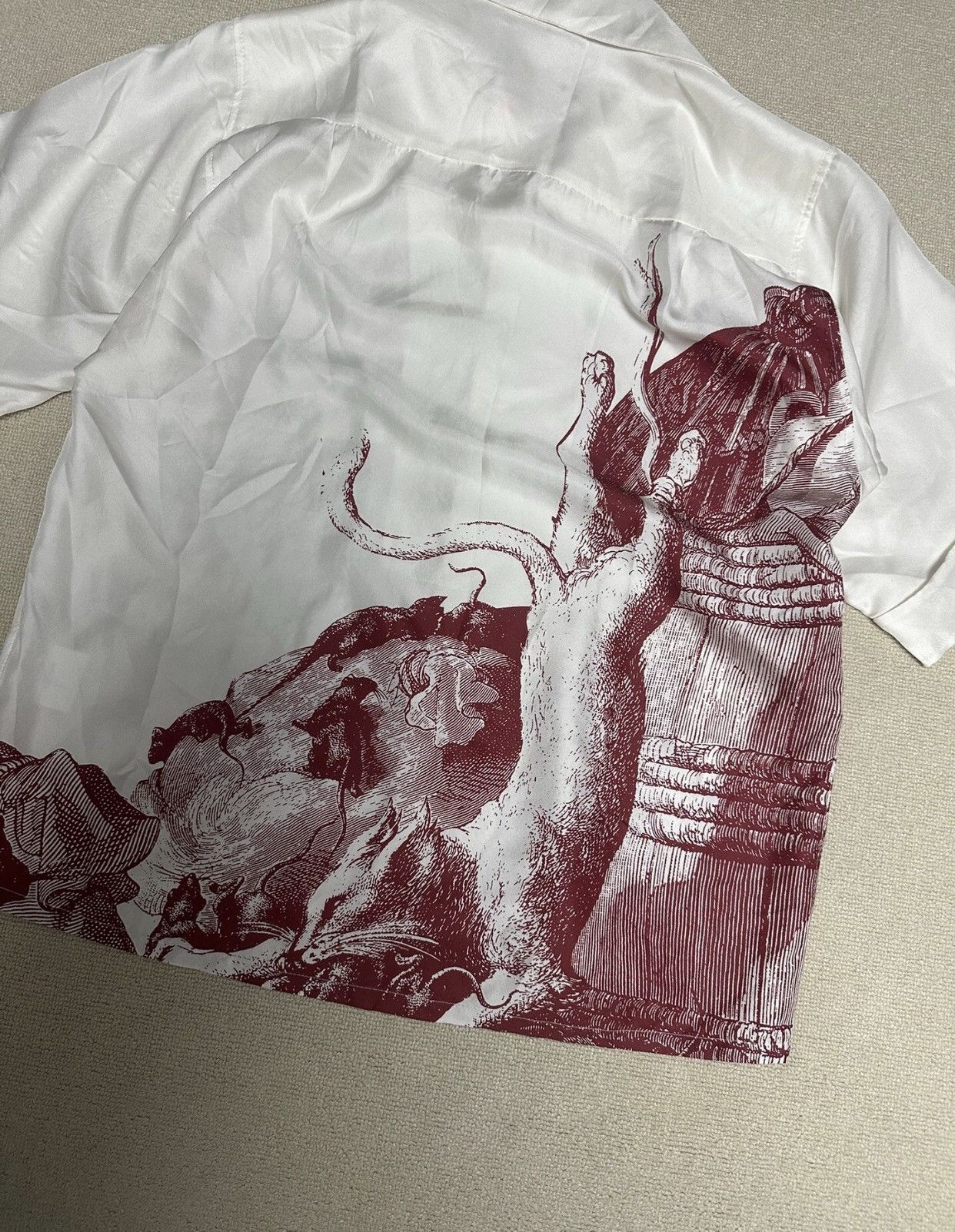 Enfants Riches Deprimes Enfants riches deprimes ERD cat silk shirt short sleeved Size US S / EU 44-46 / 1 - 6 Thumbnail