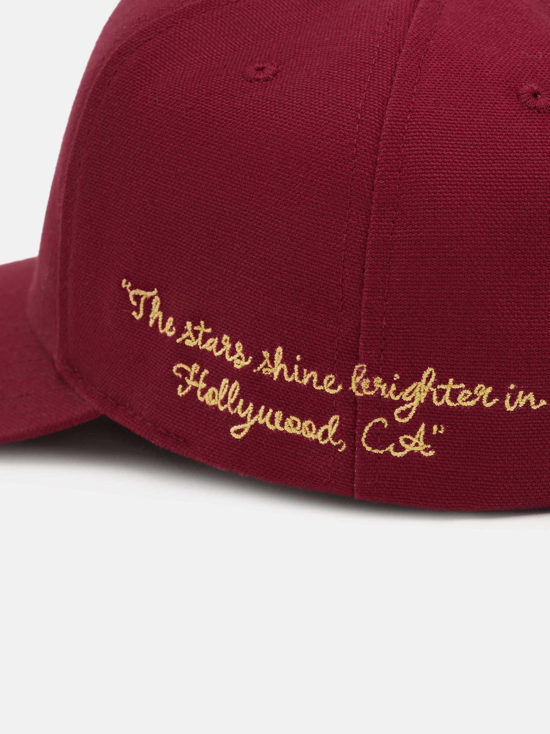 Amiri o1orln1025 Size: OS / Hollywood Canvas Hat / Cap in Red Size ONE SIZE - 4 Thumbnail