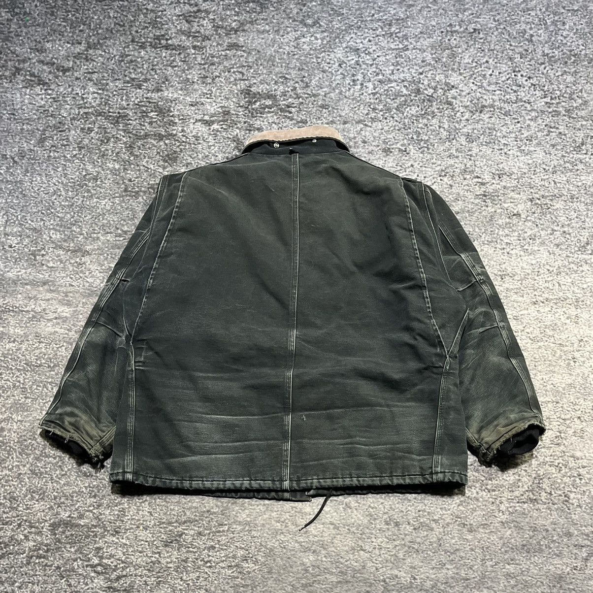 Carhartt VINTAGE CARHARTT ARCTIC CHORE COAT DISTRESSED FADE GREEN XXL Size US XXL / EU 58 / 5 - 2 Thumbnail