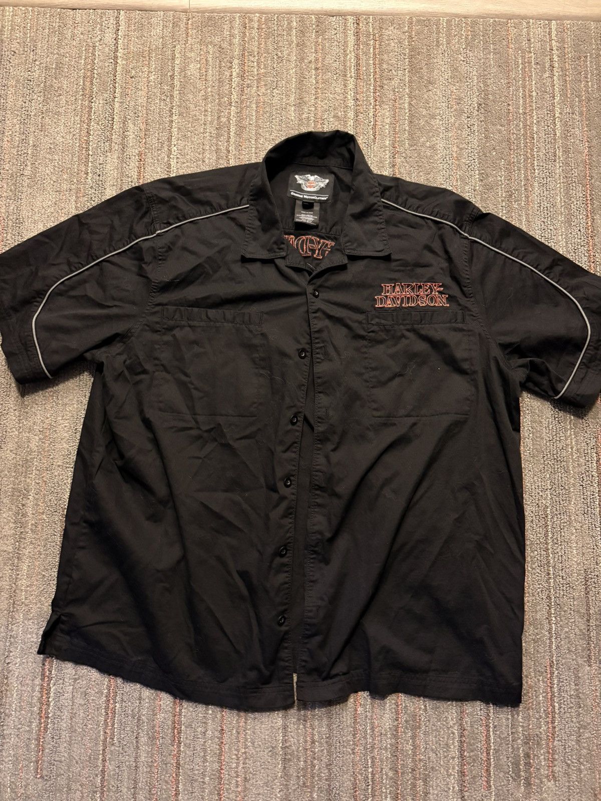 Harley Davidson Harley Davison work wear shirt Size US XXL / EU 58 / 5 - 1 Thumbnail