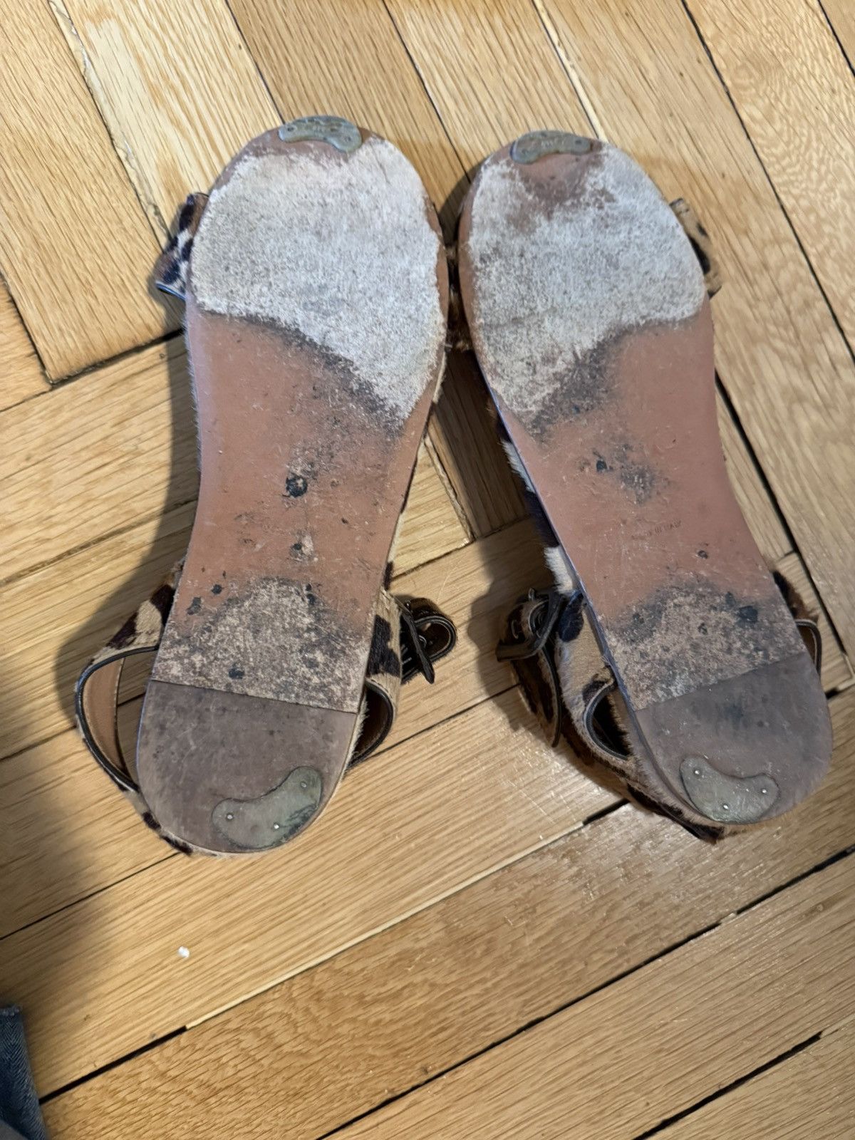 Alaia Alaia sandals size 10 leopard Size US 10 / IT 40 - 6 Thumbnail