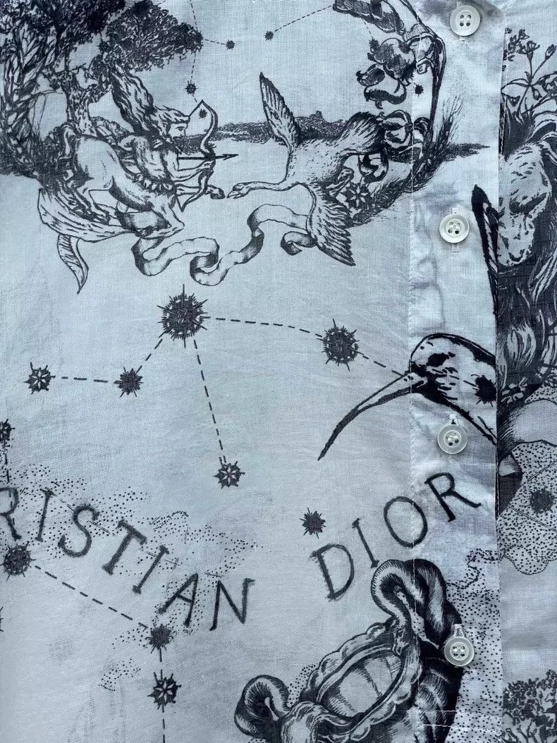 Dior Dior Black and white ink painting shirt 2504-Nextarrow Size XS / US 0-2 / IT 36-38 - 4 Thumbnail