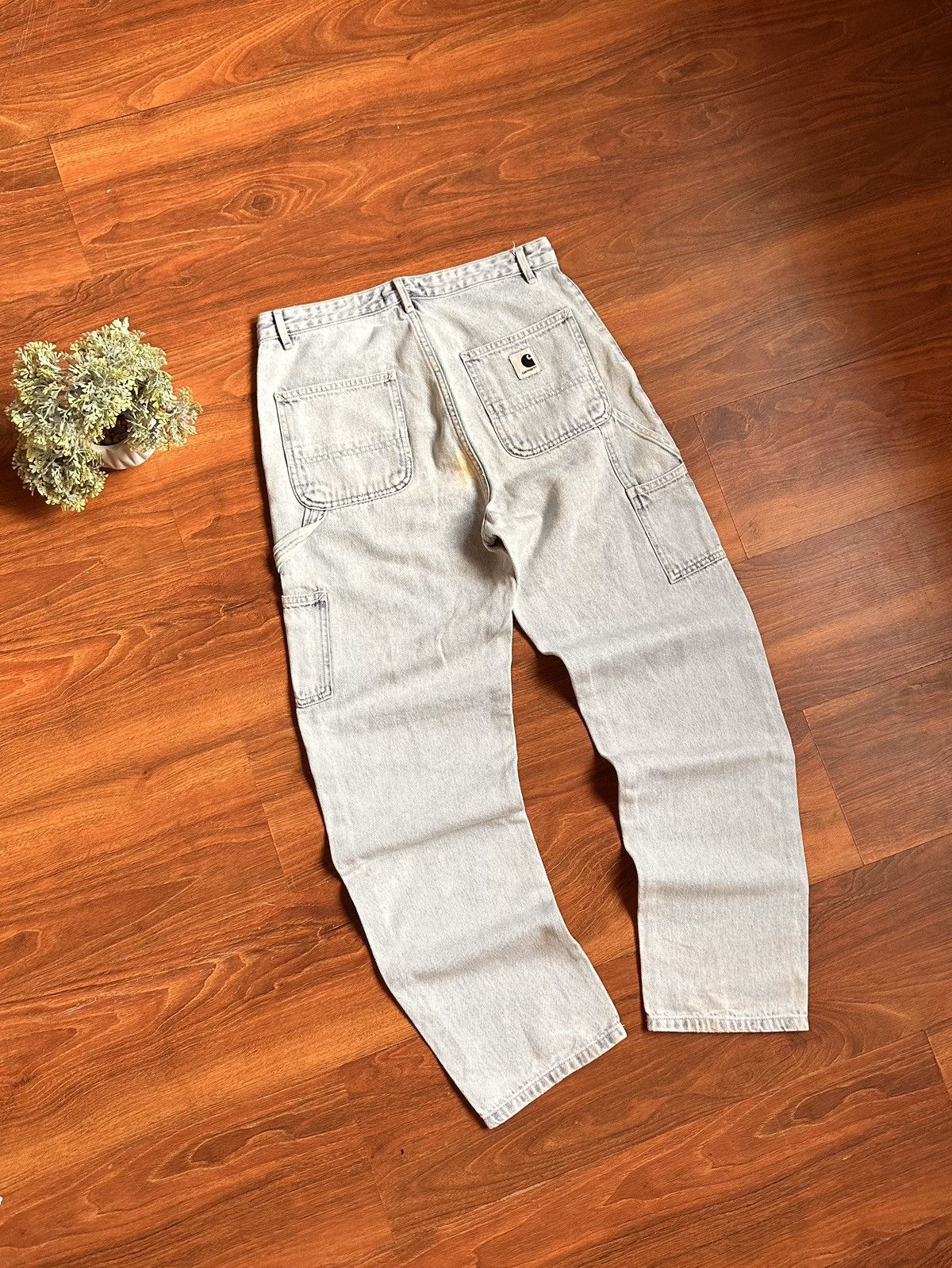 Vintage 🦧CARHARTT VINTAGE BOX LOGO STREETWEAR JEANS🦧