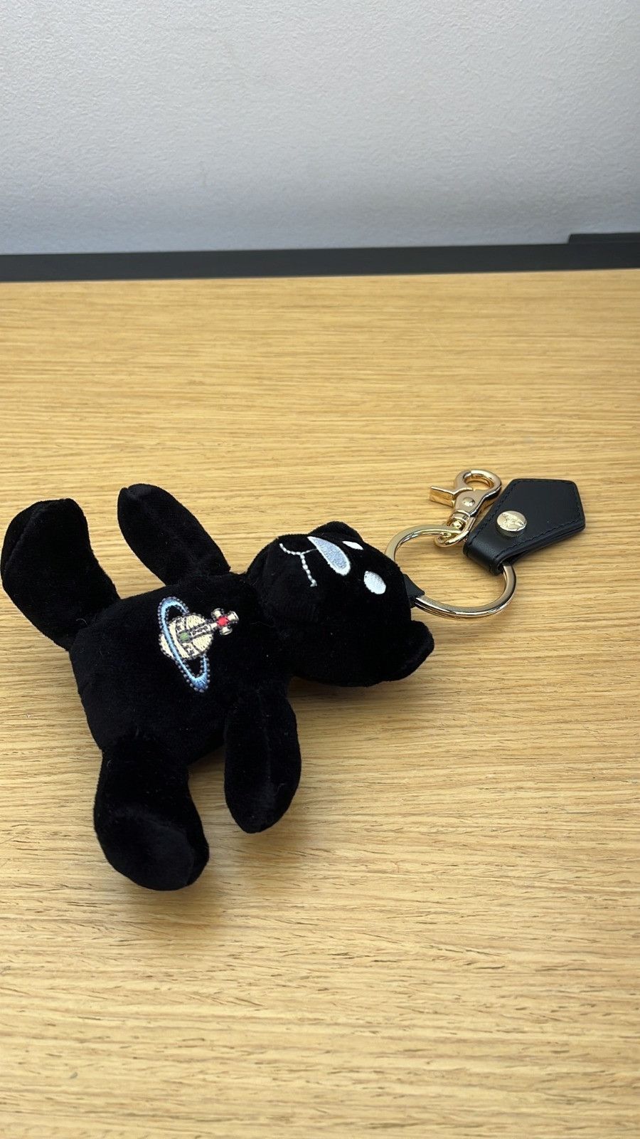 Vivienne Westwood o1f1d3z1025 Size: OS / Teddy Bear Keyring in Black Size ONE SIZE - 1 Thumbnail
