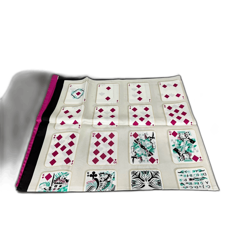 Hermes hermes silk scarf with playing card design Size ONE SIZE - 1 Thumbnail