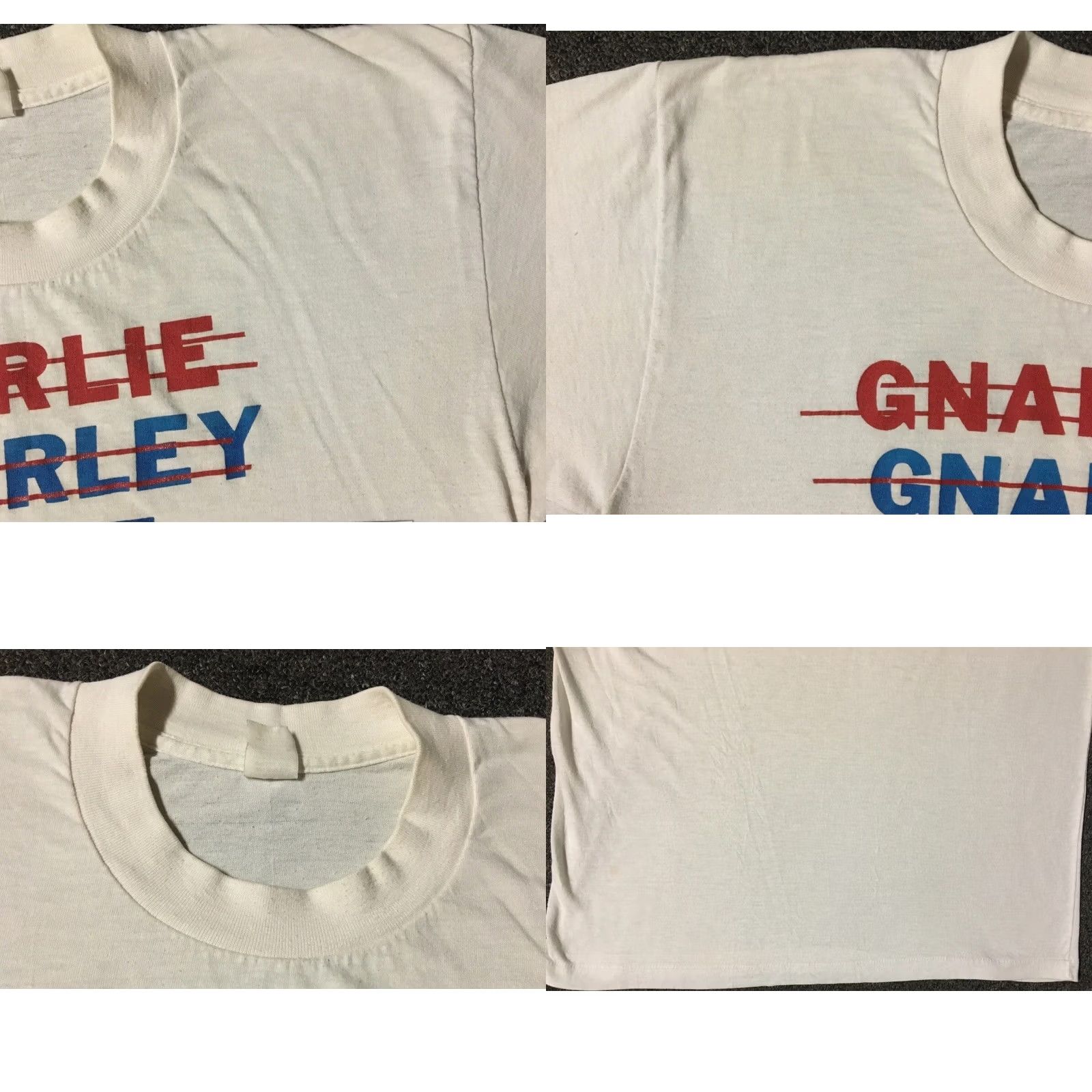 Vintage VINTAGE Shirt Mens S White Gnarly Phoenix Surf Skate Grunge 80s Funny Saying Distressed Tee Single Stitch Size US S / EU 44-46 / 1 - 9 Thumbnail
