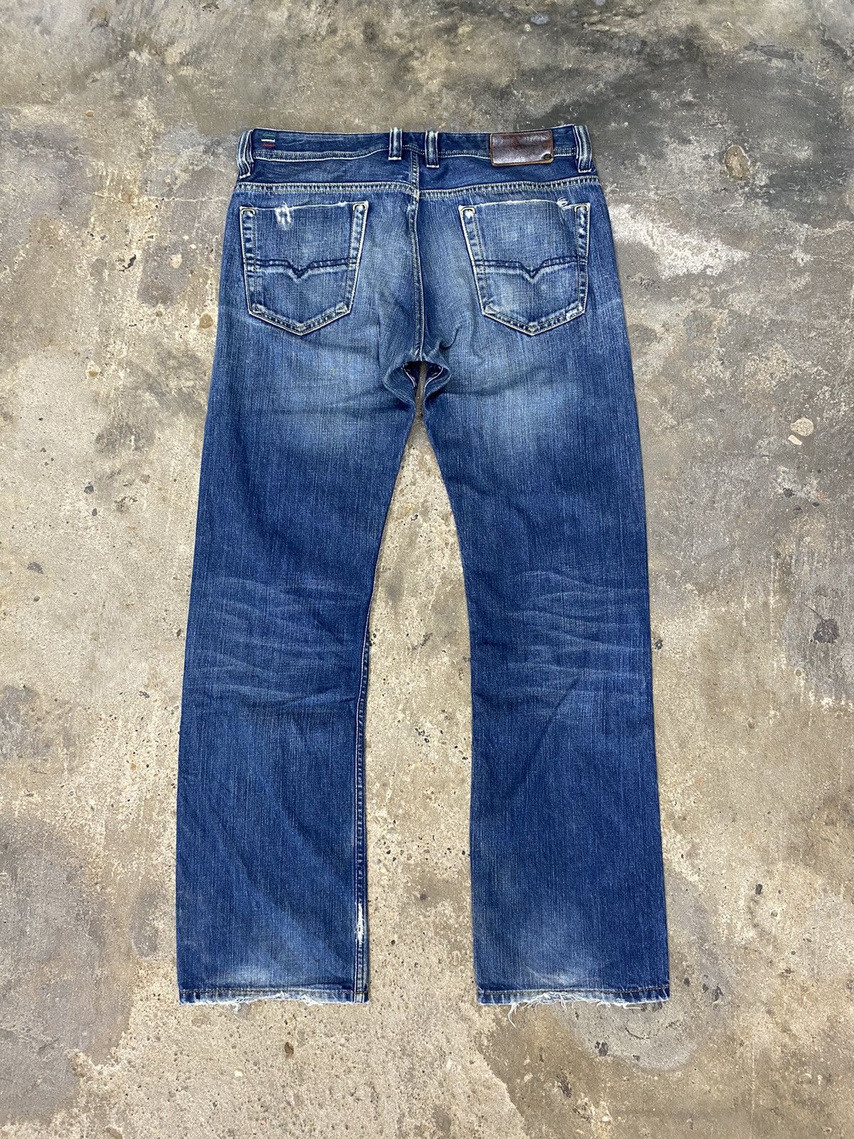 Diesel × Japanese Brand × Vintage Diesel industries blue jeans wash Size US 32 / EU 48 - 12 Thumbnail