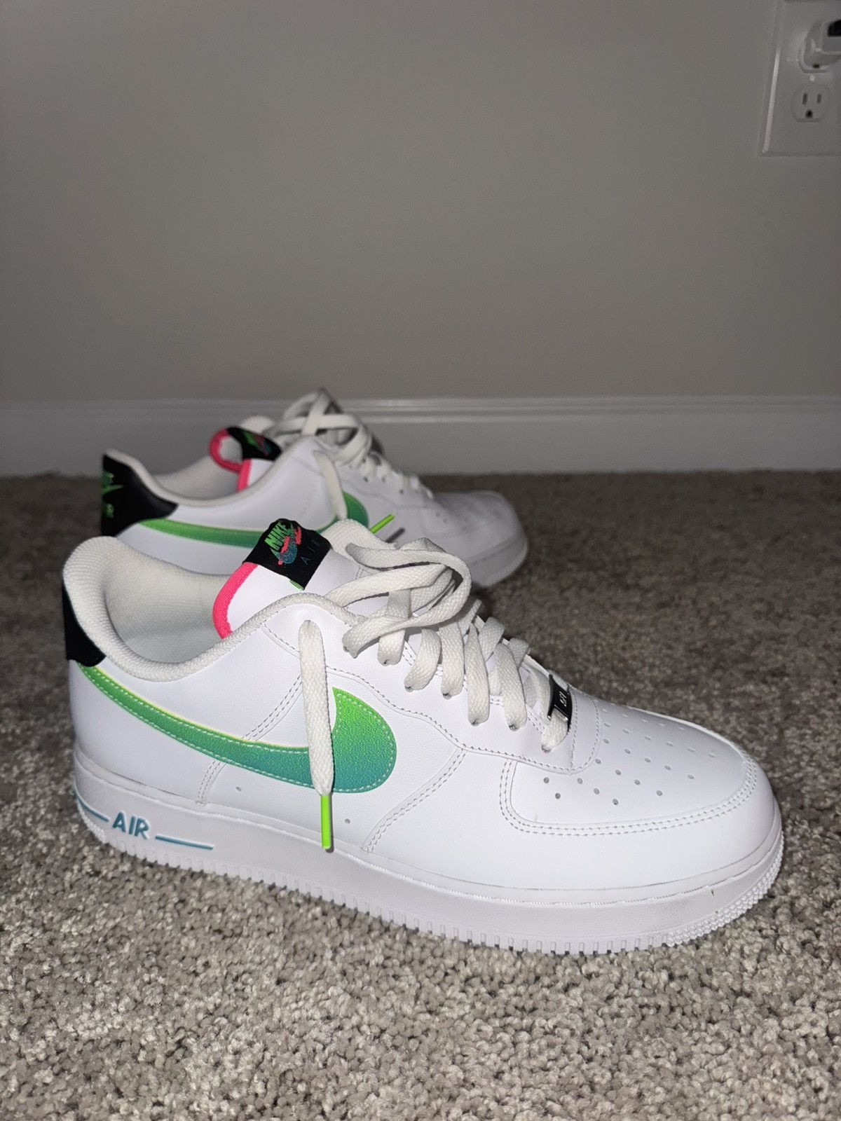 Nike Nike Air Force 1 Low AquaMarine Size US 10.5 / EU 43-44 - 4 Thumbnail