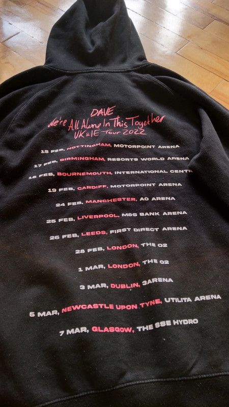 Band Tees × Rap Tees DAVE 'We're All In This Together' Hoodie y2k grunge rock rap Size US XL / EU 56 / 4 - 2 Thumbnail
