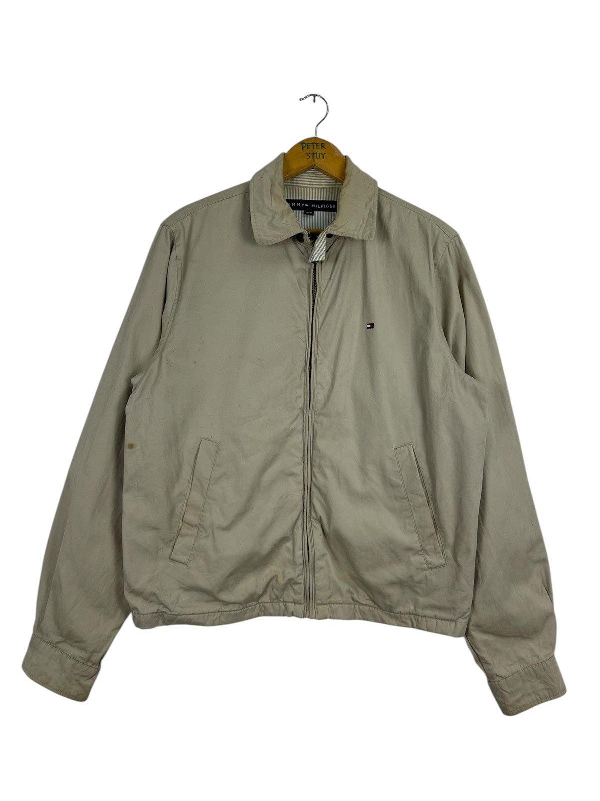 Tommy Hilfiger Tommy Hilfiger Zipper Cotton Jacket Size US S / EU 44-46 / 1 - 1 Thumbnail
