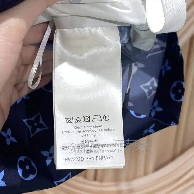 Louis Vuitton Louis Vuitton Blue Cotton Women's Shorts . Size 27" / US 4 / IT 40 - 4 Thumbnail