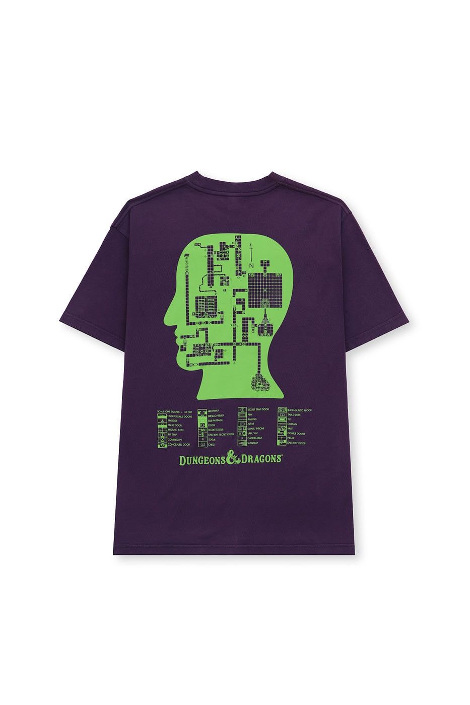image of Brain Dead Dunegons And Dragons Shirt, Men's (Size Small)