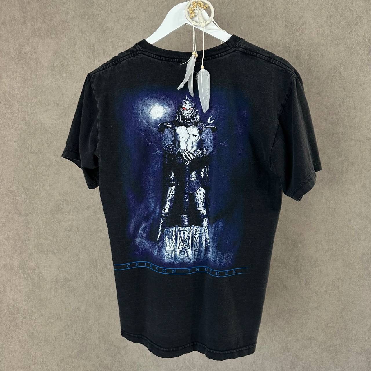 Band Tees × Vintage Vintage Hammer Fall T-shirts Big Logo Band Rock 00s Y2K Size US M / EU 48-50 / 2 - 3 Thumbnail