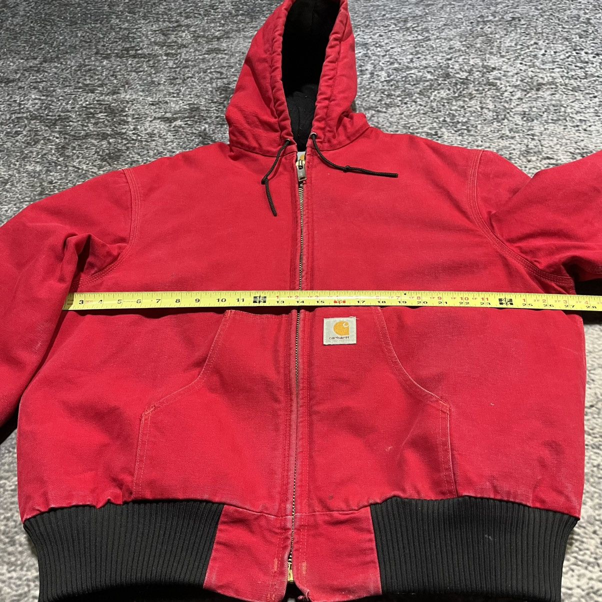Carhartt Vintage Carhartt Jacket Thermal Lined Workwear Red XL Size US XL / EU 56 / 4 - 8 Thumbnail