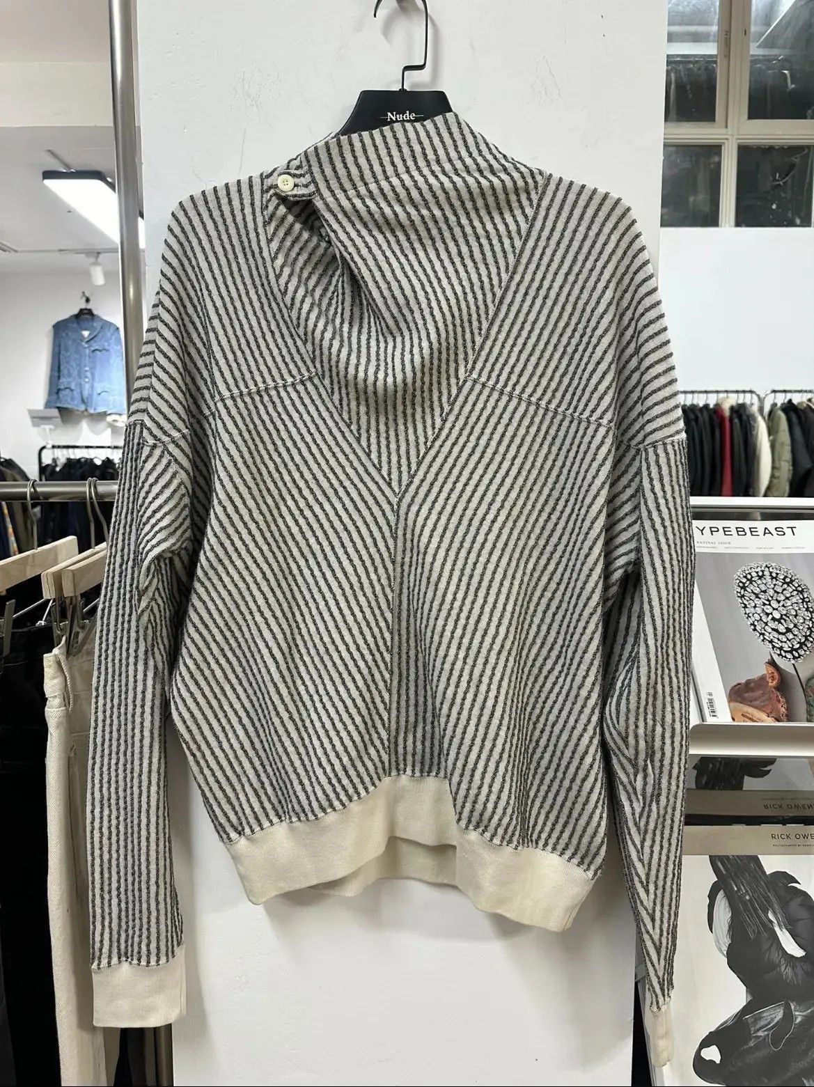 Issey Miyake Issey Miyake Men Special Neck Knitwear Size US S / EU 44-46 / 1 - 1 Thumbnail
