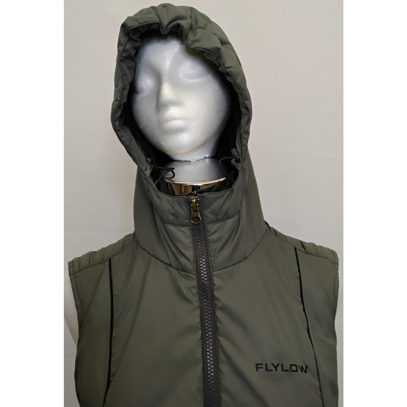Flylow Flylow Smuggler Hooded Vest Women's S Gray Full Zip #Z5150 Size S / US 4 / IT 40 - 4 Thumbnail