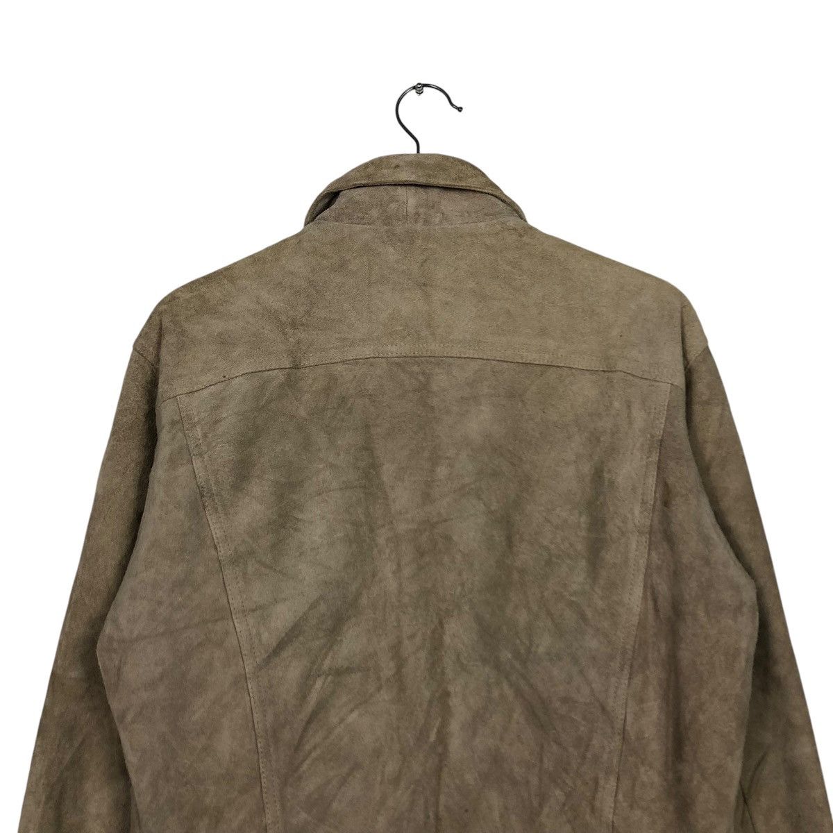 Japanese Brand VINTAGE GENUINE LEATHER BIKER JACKET UNDERWORLD ISSEYMIYAKE Size US L / EU 52-54 / 3 - 9 Thumbnail
