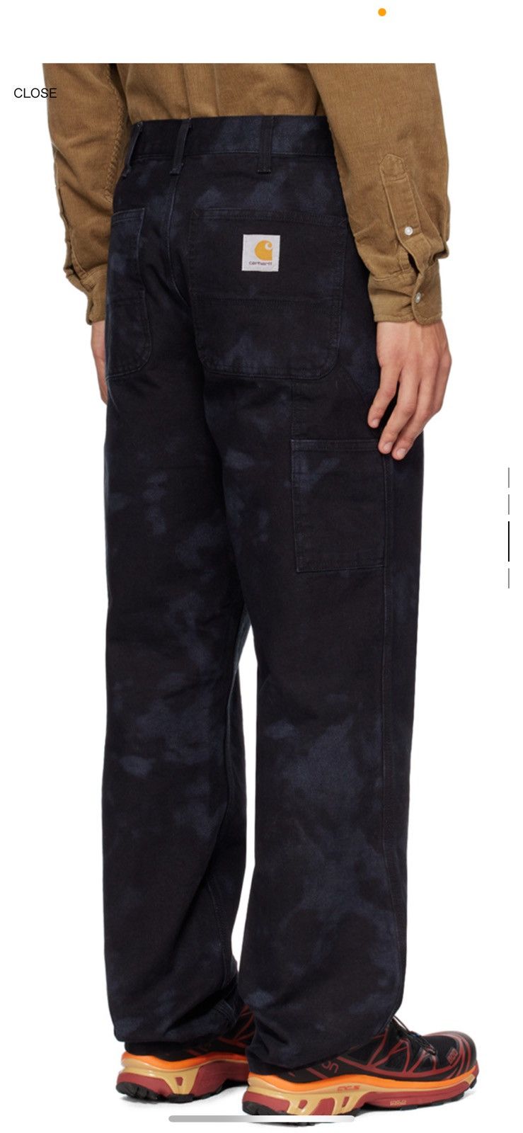 Carhartt Wip Carhartt WIP Black Single Knee Trousers Size US 32 / EU 48 - 4 Thumbnail