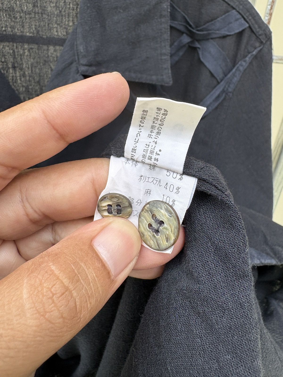 Hai Sporting Gear Hai Sporting Gear Issey Miyake black shirt Size US M / EU 48-50 / 2 - 9 Thumbnail