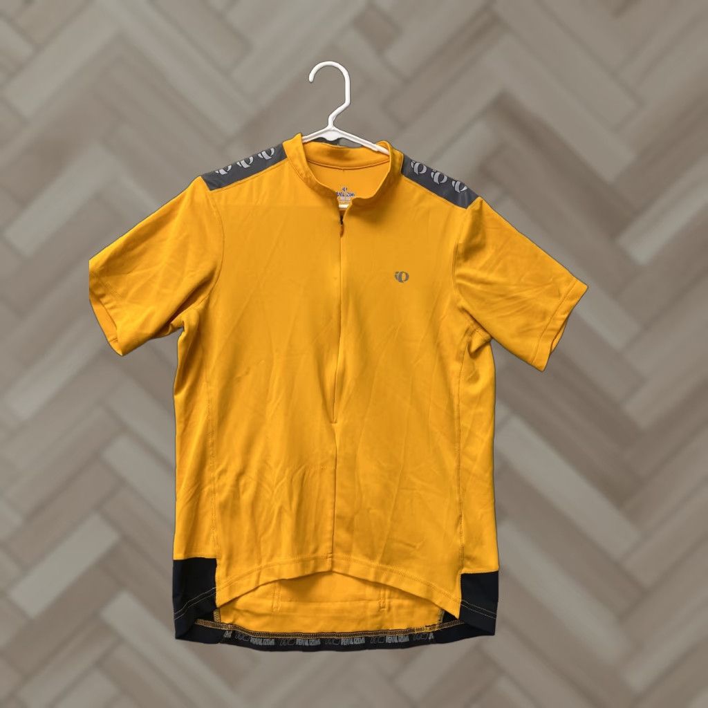 PEARL iZUMi Pearl Izumi Izumi Cycling Jersey Bike Shirt Large Mens 3/4 Zip Yellow Made in USA 97-51 / T-Shirt Jersey Men Cycling Photos? Size US L / EU 52-54 / 3 - 1 Thumbnail