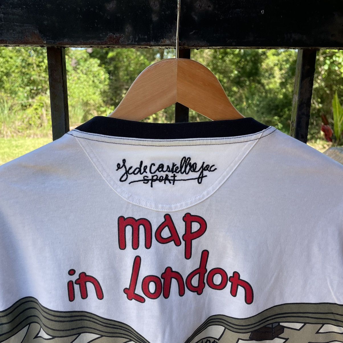 Jean Charles De Castelbajac × Vintage 🔥Jean Charles De Castelbajac Map In London Art Graphics Tee Size US L / EU 52-54 / 3 - 6 Thumbnail