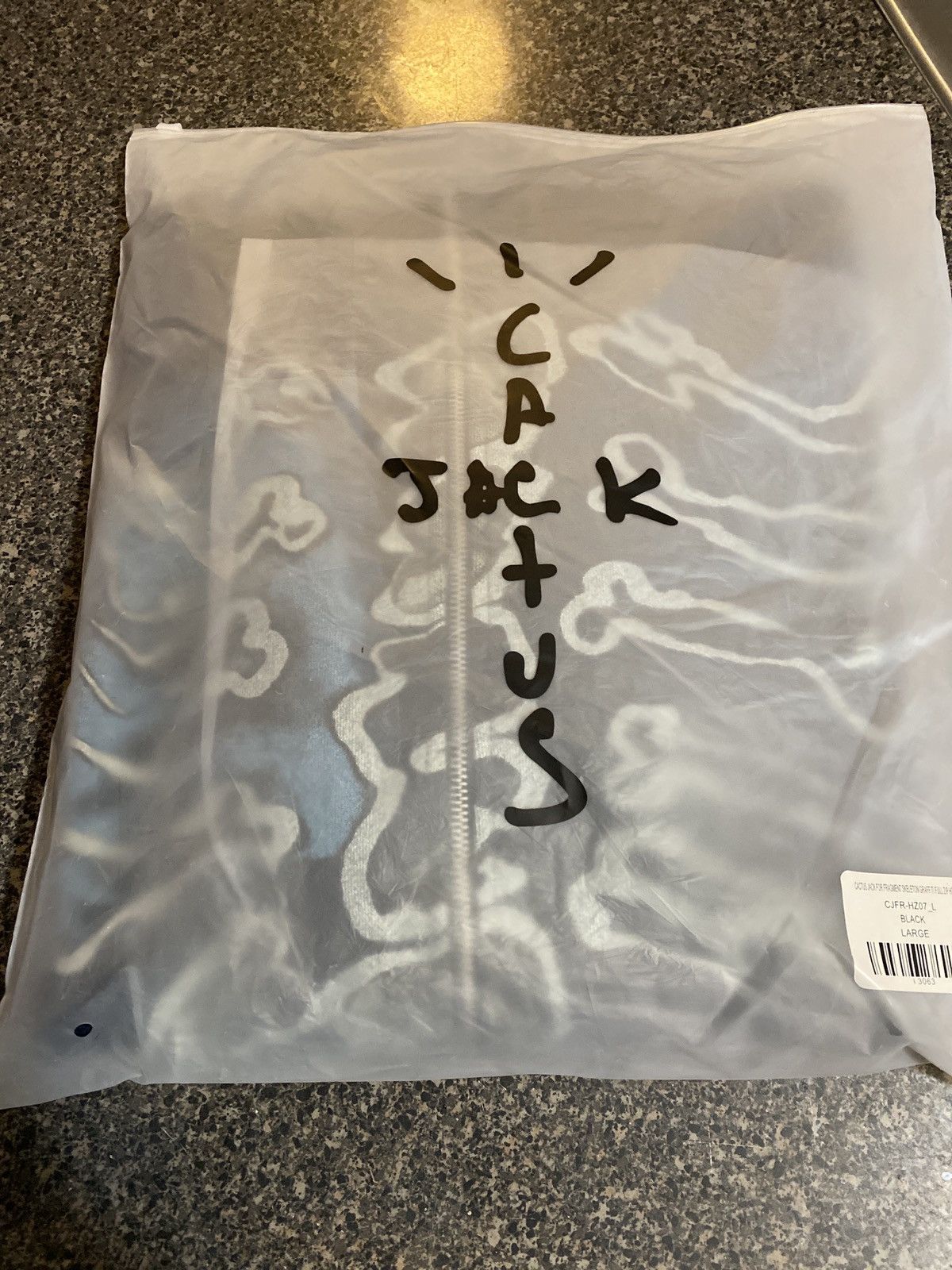 Fragment Design × Travis Scott Cactus Jack Fragment Skeleton Graffiti Full Zip Hoodie Size US L / EU 52-54 / 3 - 5 Thumbnail