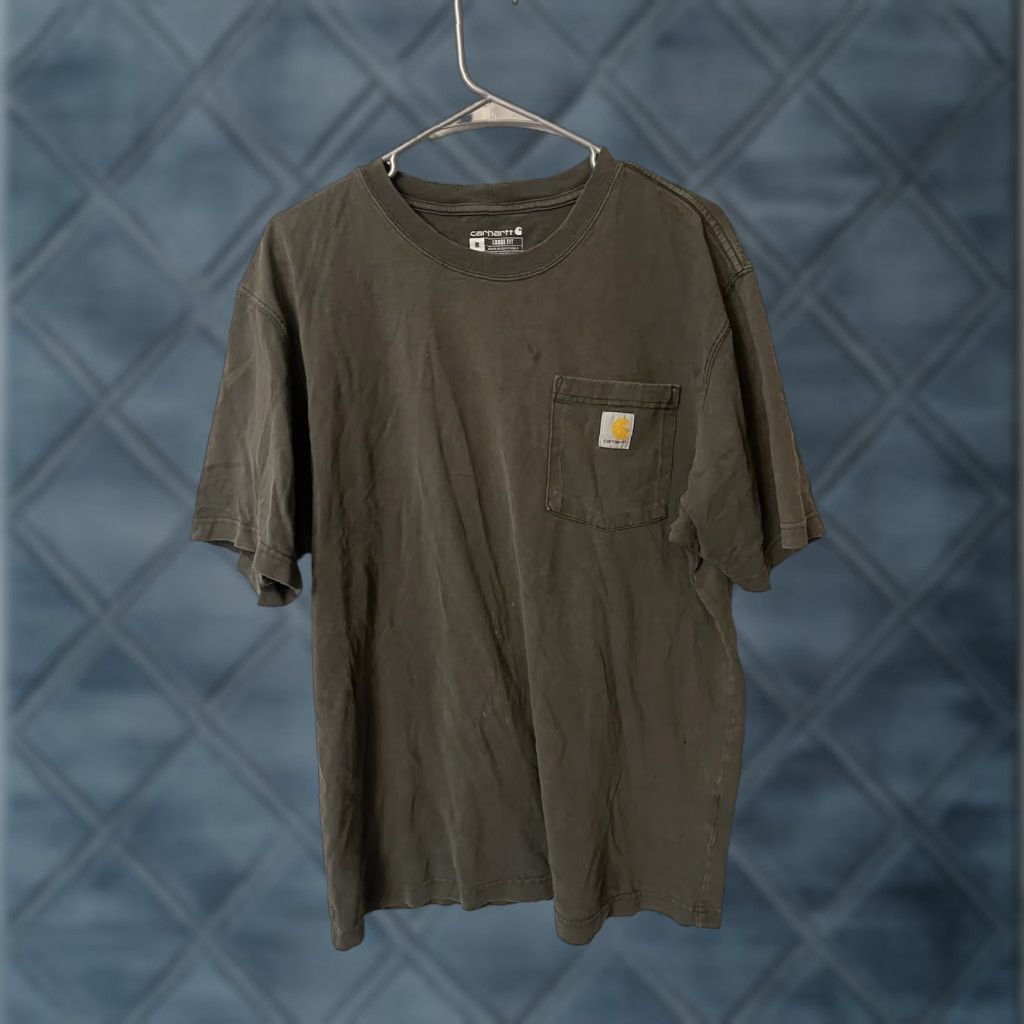 Carhartt VINTAGE Carhartt Pocket Tee Mens Size M Green T Shirt Short Sleeve Size US M / EU 48-50 / 2 - 1 Thumbnail