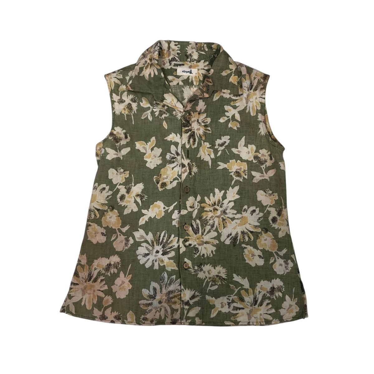 45rpm 🔥45RPM SLEEVELESS TANK FLORAL FULL PRINT Size US M / EU 48-50 / 2 - 1 Thumbnail