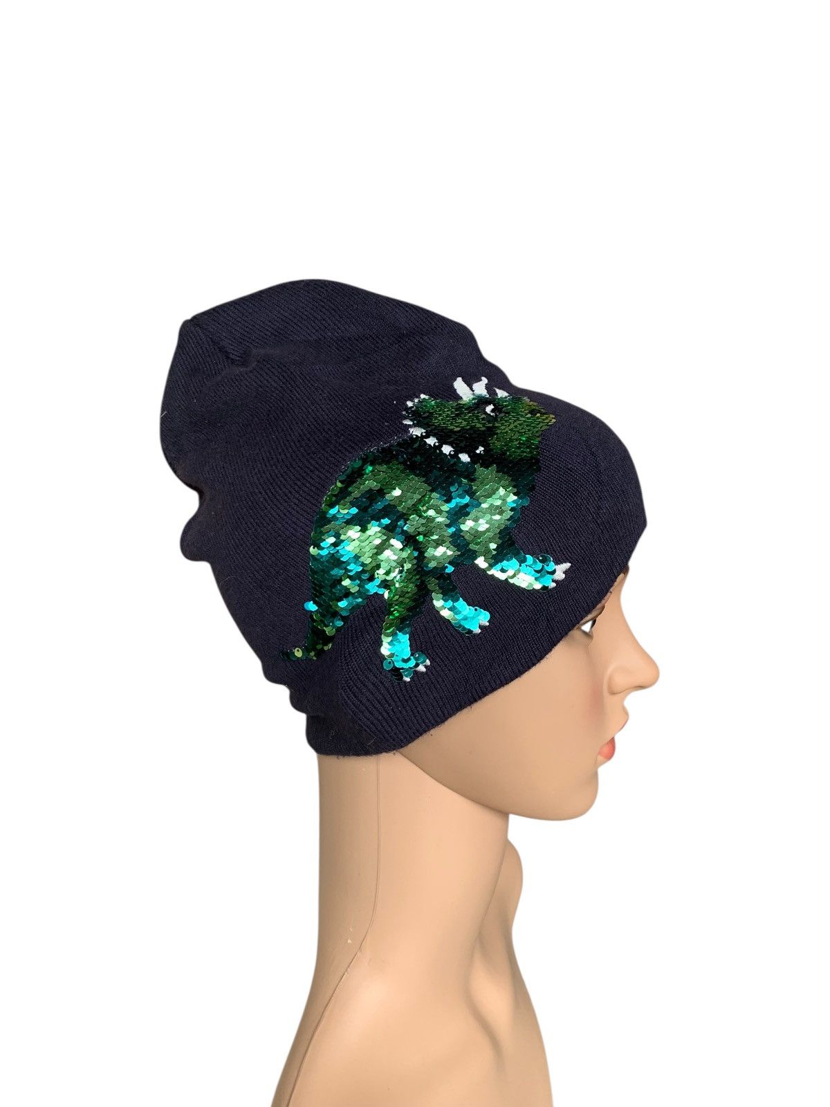 Designer × Japanese Brand × Kapital H&M Dinosaur skeleton Beany Hat Style Size ONE SIZE - 4 Thumbnail