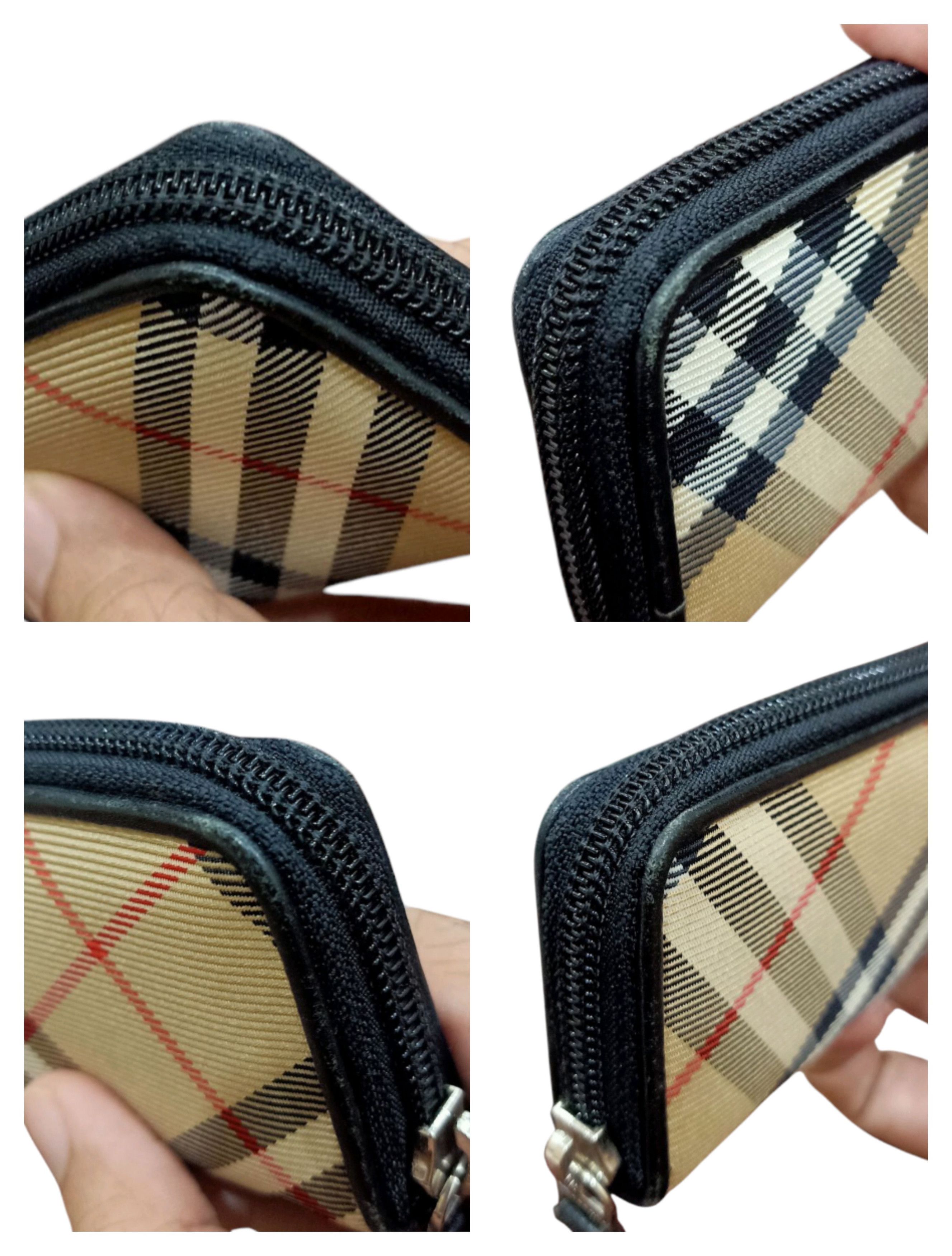 Burberry Burberry Nova Check Leather Key Case Holder Size ONE SIZE - 7 Thumbnail