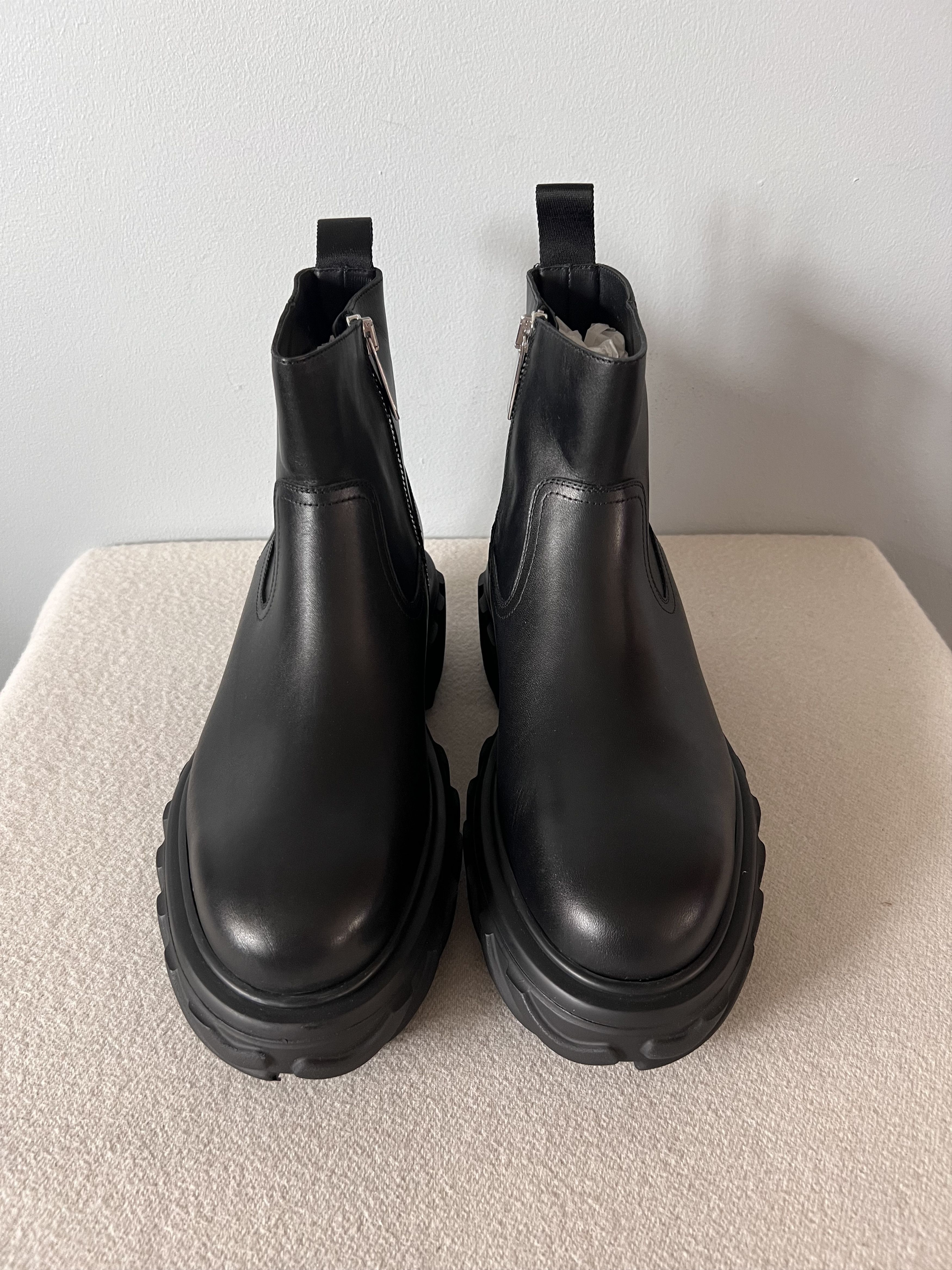 Off-White Off White Exploration Motor Ankle Boots in Black Size US 12 / EU 45 - 4 Thumbnail