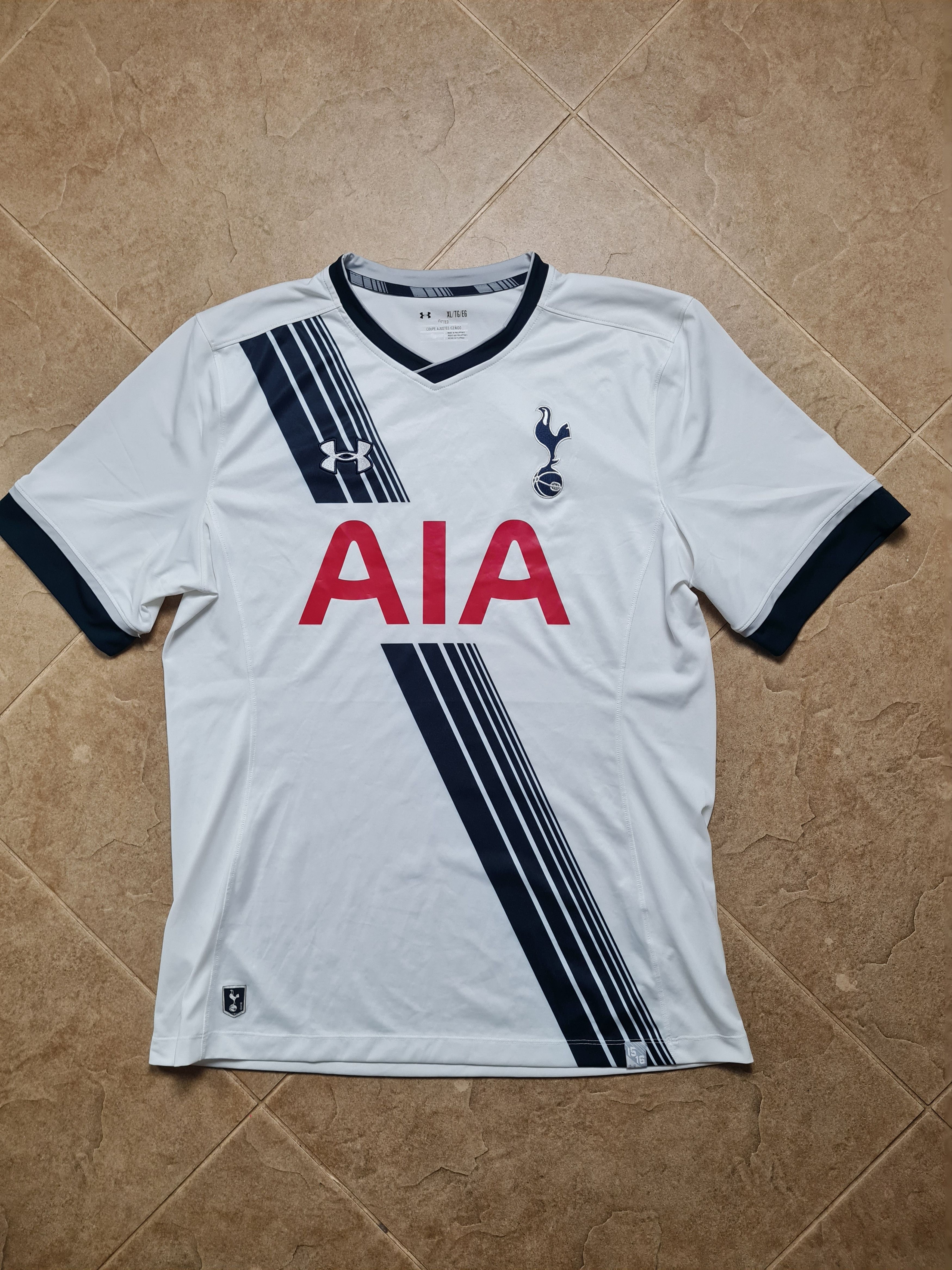 Under Armour TOTTENHAM UNDER ARMOUR 2015/2016 FOOTBALL HOME JERSEY XL Size US XL / EU 56 / 4 - 1 Thumbnail