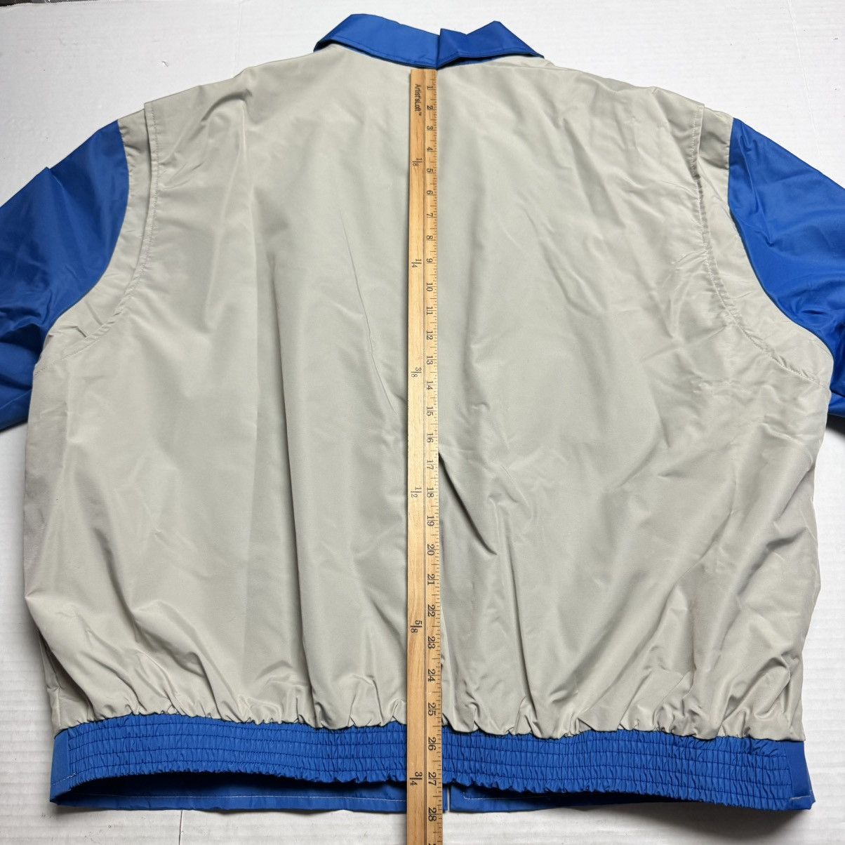 I. Spiewak And Sons Spiewak Golden Fleece Color Block Bomber Jacket Shell Only Size US XXL / EU 58 / 5 - 11 Thumbnail